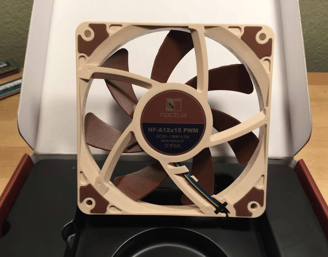 Noctua NF-A12x15 PWM 120mm Slim Fan (Airflow-optimized)