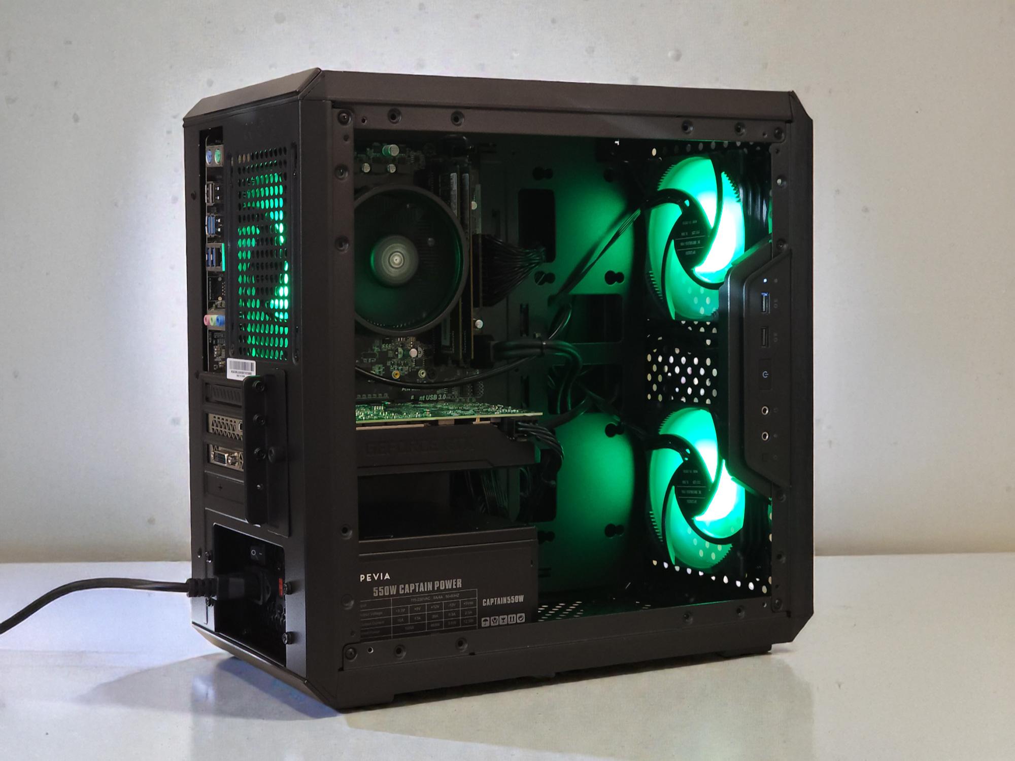 🛡️ Gaming PC | GeForce GTX 1660 Ti | Ryzen 3 3200G | 16GB RAM | 480GB SSD | WIFI | Win 11 Pro