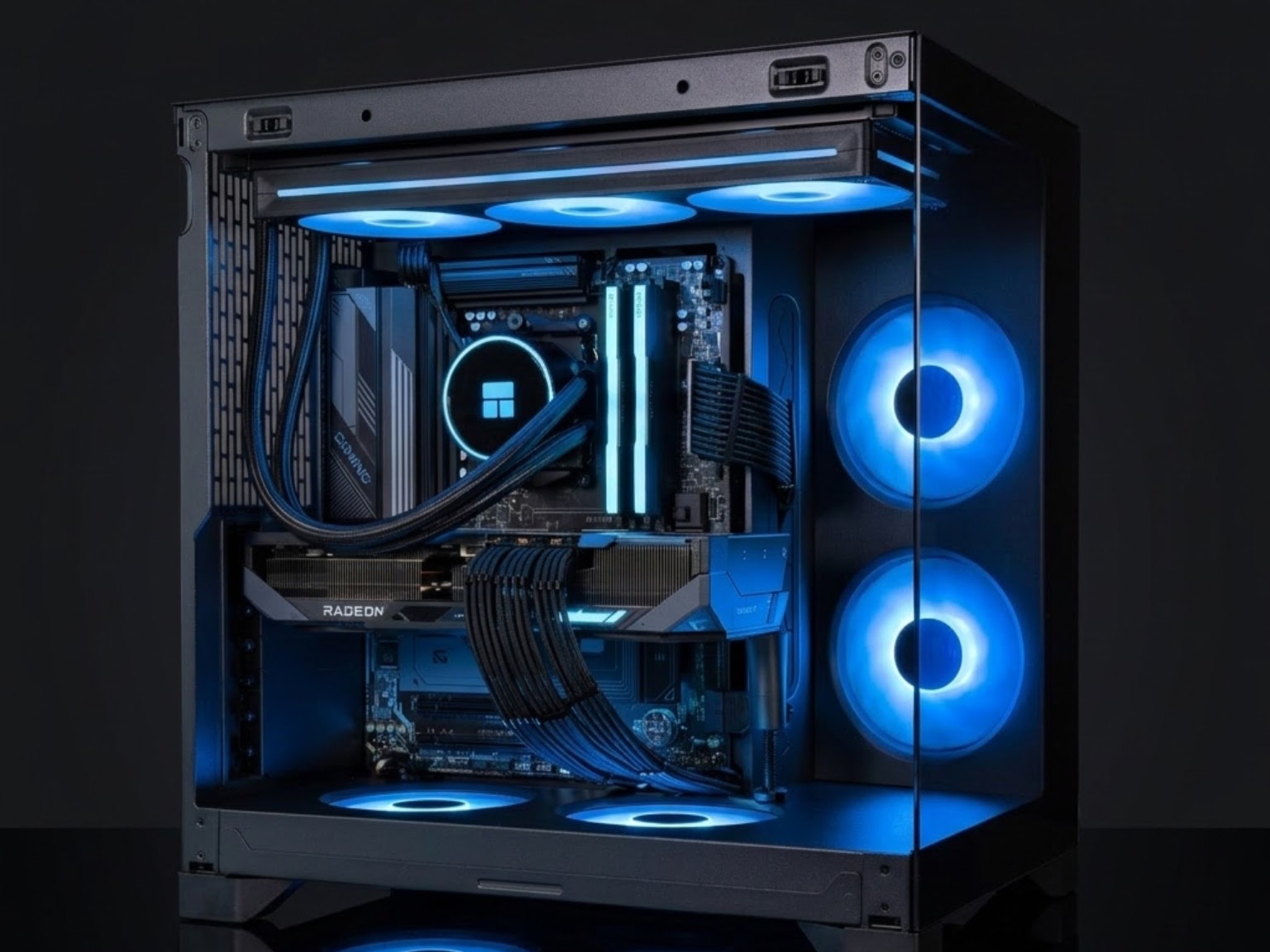 ☄️AMD Beast Gaming PC☄️ AMD RX 9070 XT 16GB☄️ AMD Ryzen 7 7800X3D☄️ 32GB DDR5☄️2TB NVM...
