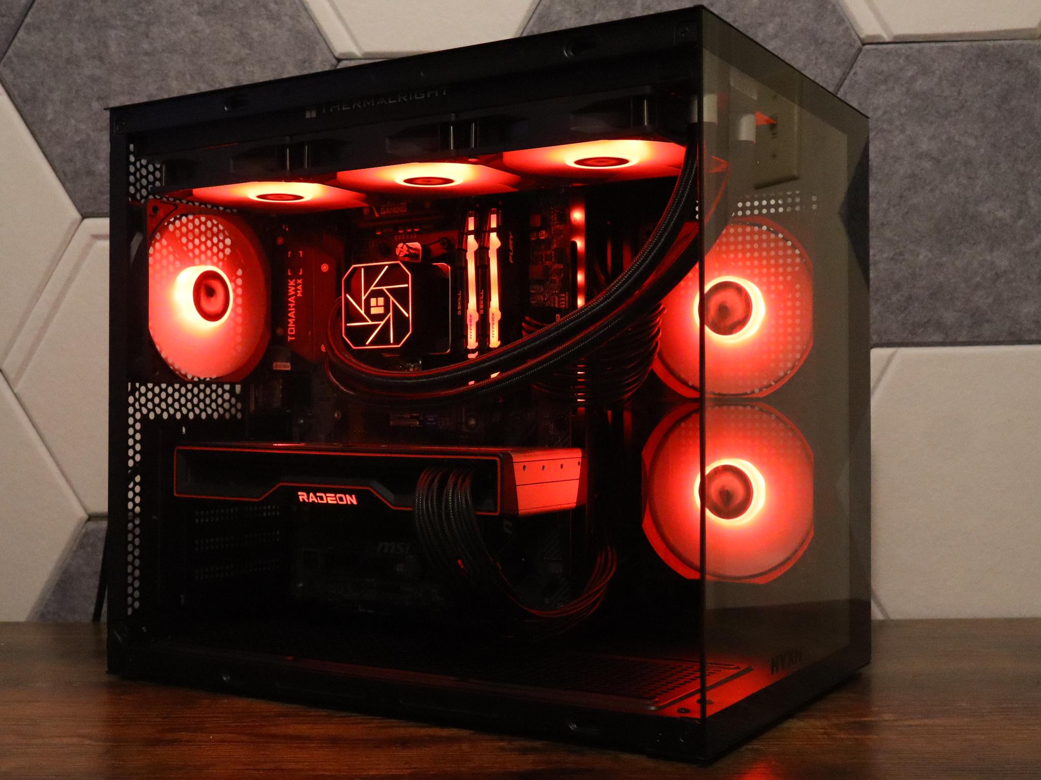 Radeon RX 6800 16GB custom Gaming Pc - Ryzen 7 5700 - 32gb Ram - 1Tb SSD - Windows 11 wifi & BT