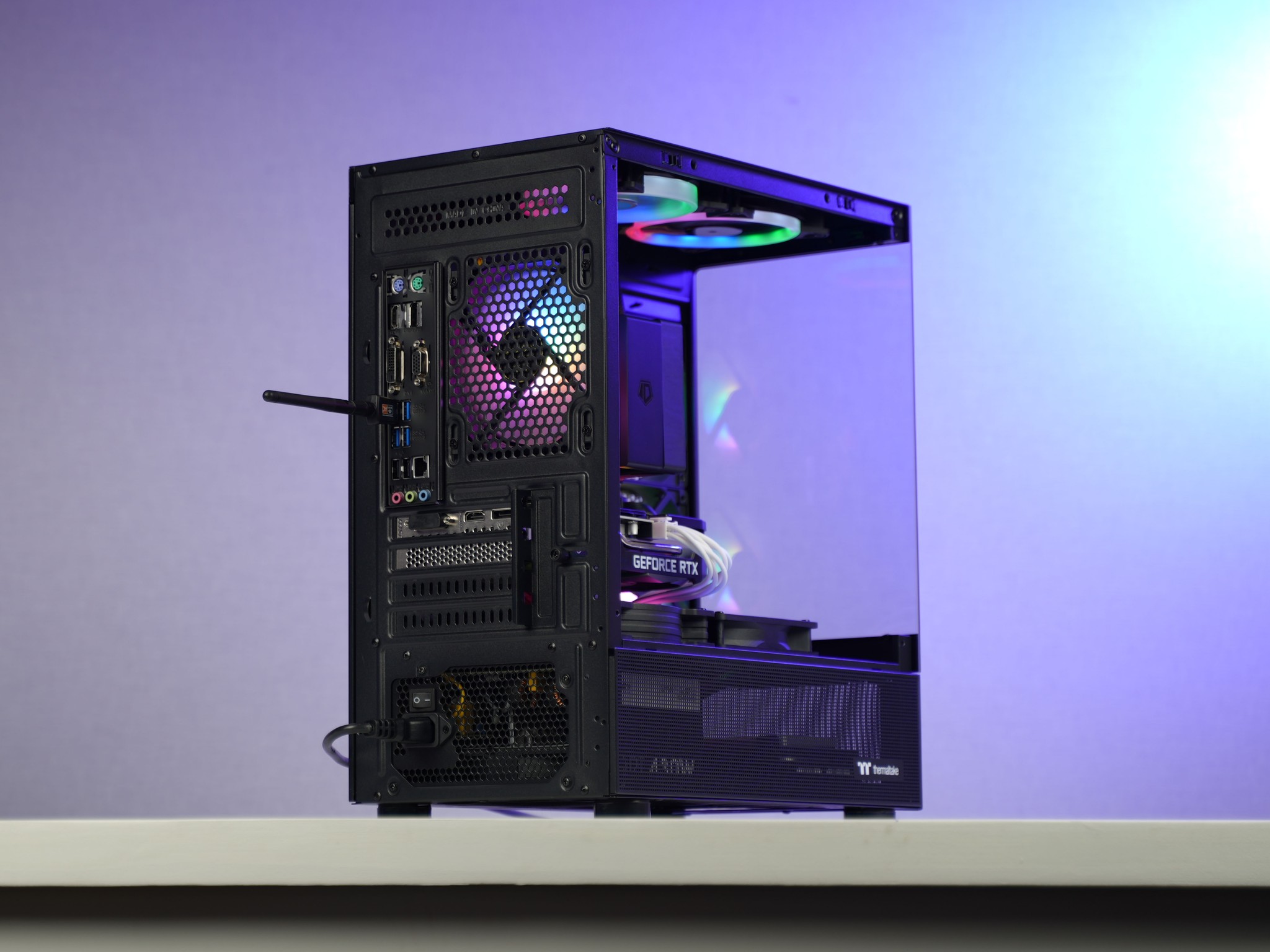 “VIEWFORM” RTX 3050 Intel i7 7700 16GB 1.3TB Windows 11 Gaming PC Powerhouse