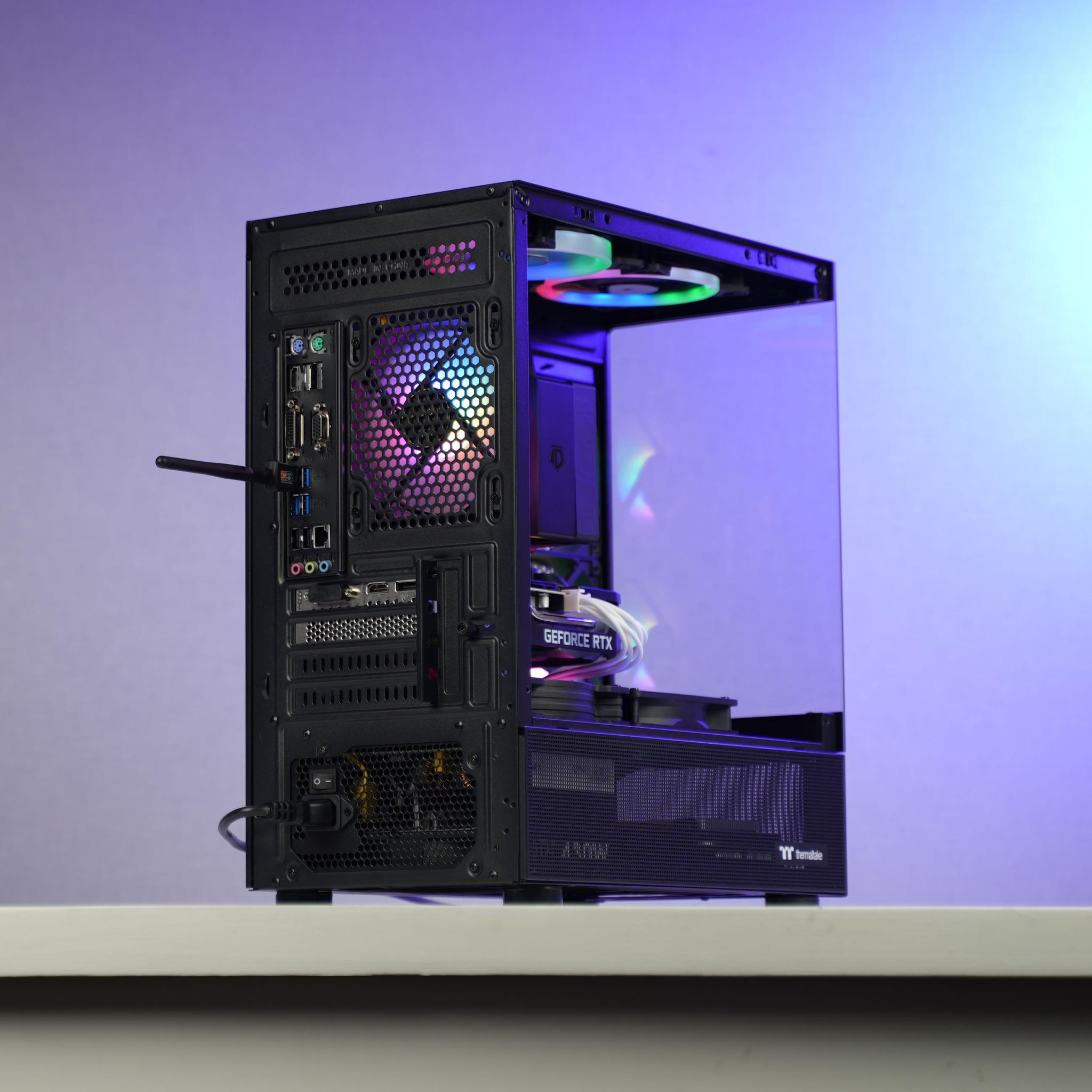 “VIEWFORM” RTX 3050 Intel i7 7700 16GB 1.3TB Windows 11 Gaming PC Powerhouse