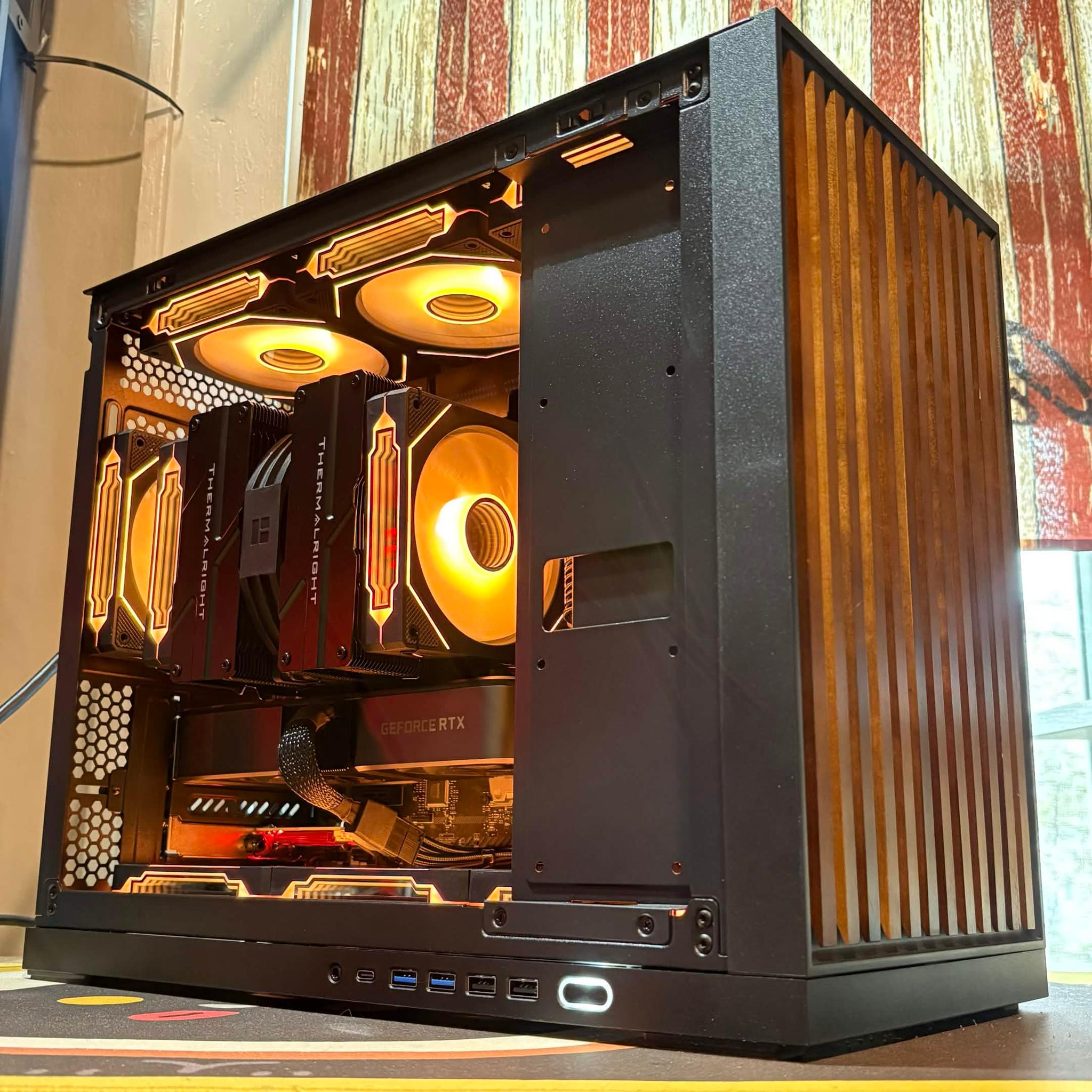 RTX 3070 Gaming PC | i9-9900 | 32GB RAM | 1TB NVMe | Black Cat Customs Timberfang