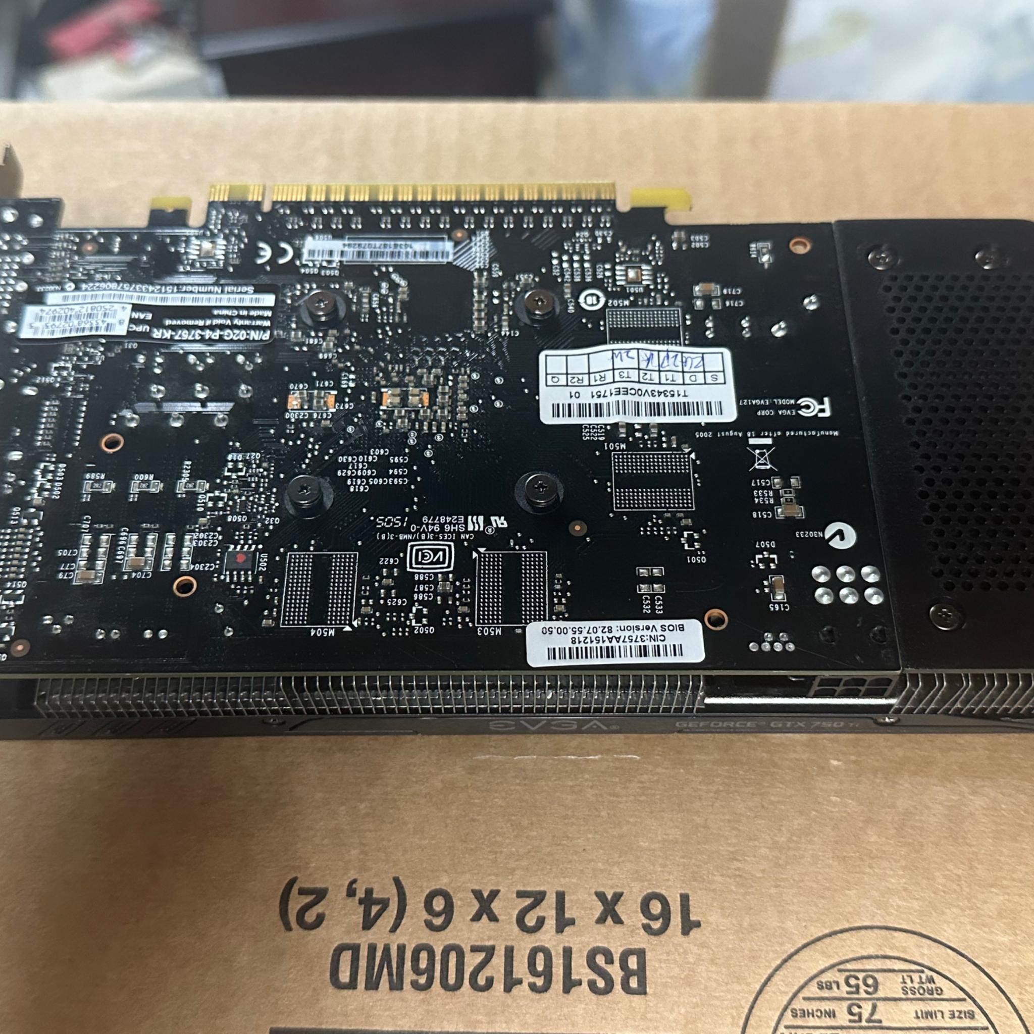 EVGA GTX750Ti 2GB