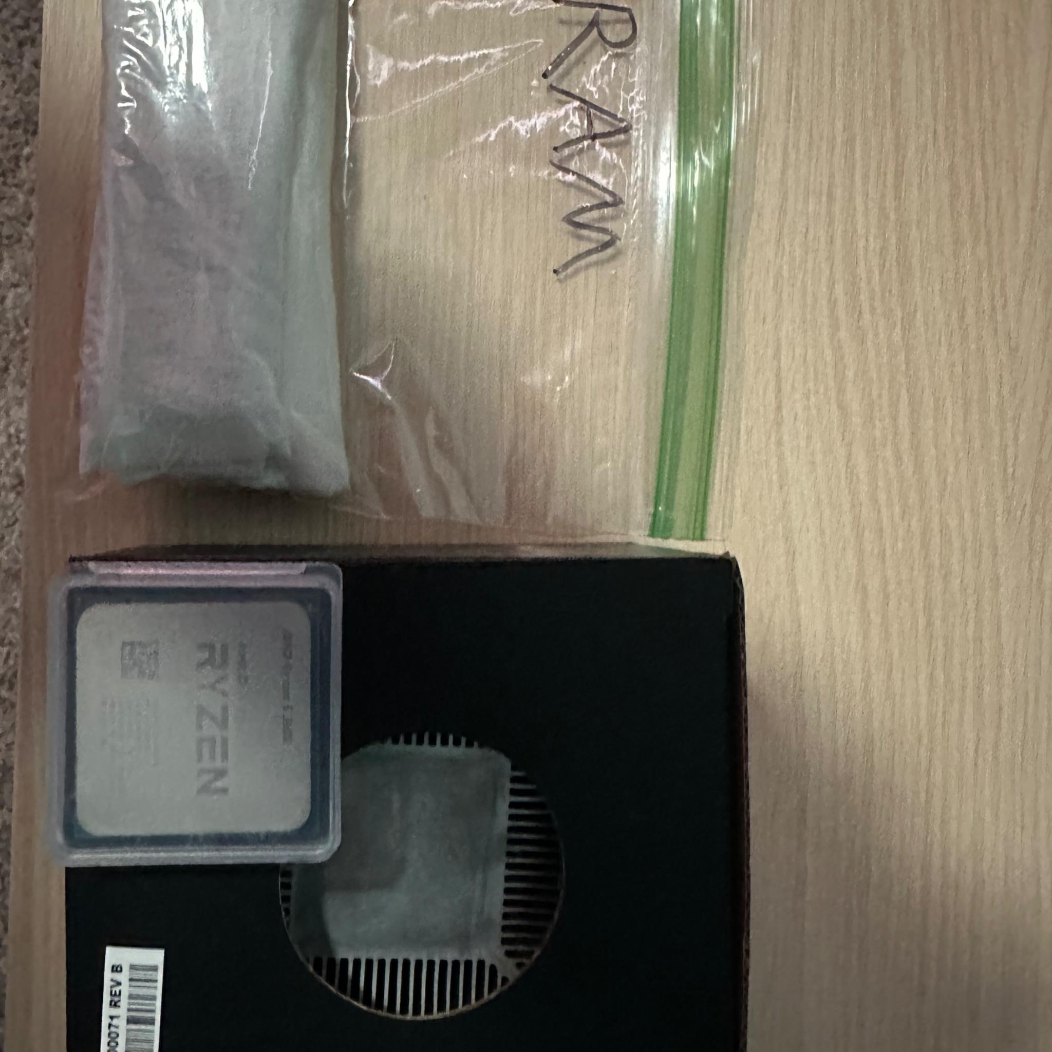 Ryzen 5 3600 2 8gb sticks ddr4 ram 16gb total