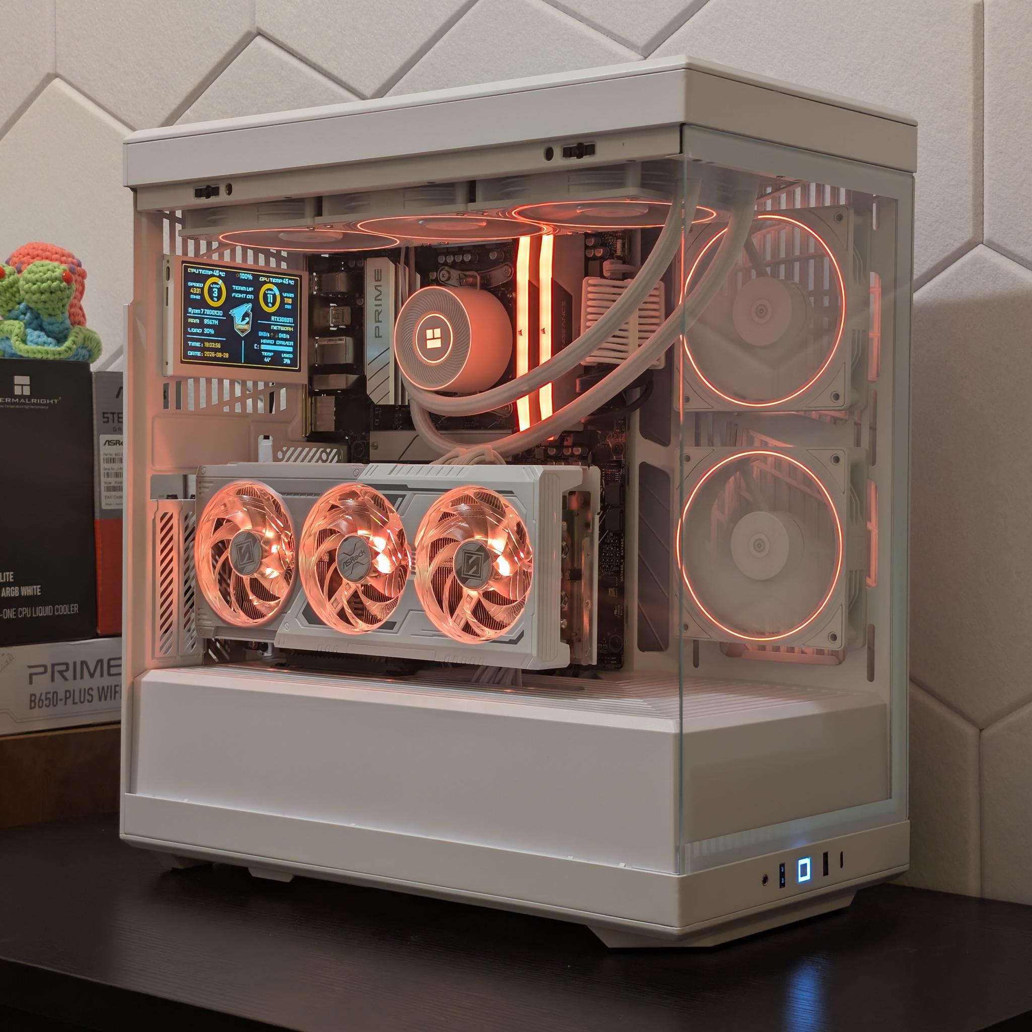 🐻‍❄️🔥4K Gaming Beast | RX 9070XT | Ryzen 7 7800X3D | 2TB SSD | 32GB RAM | WiFi 6 & BT🔥🐻‍❄️