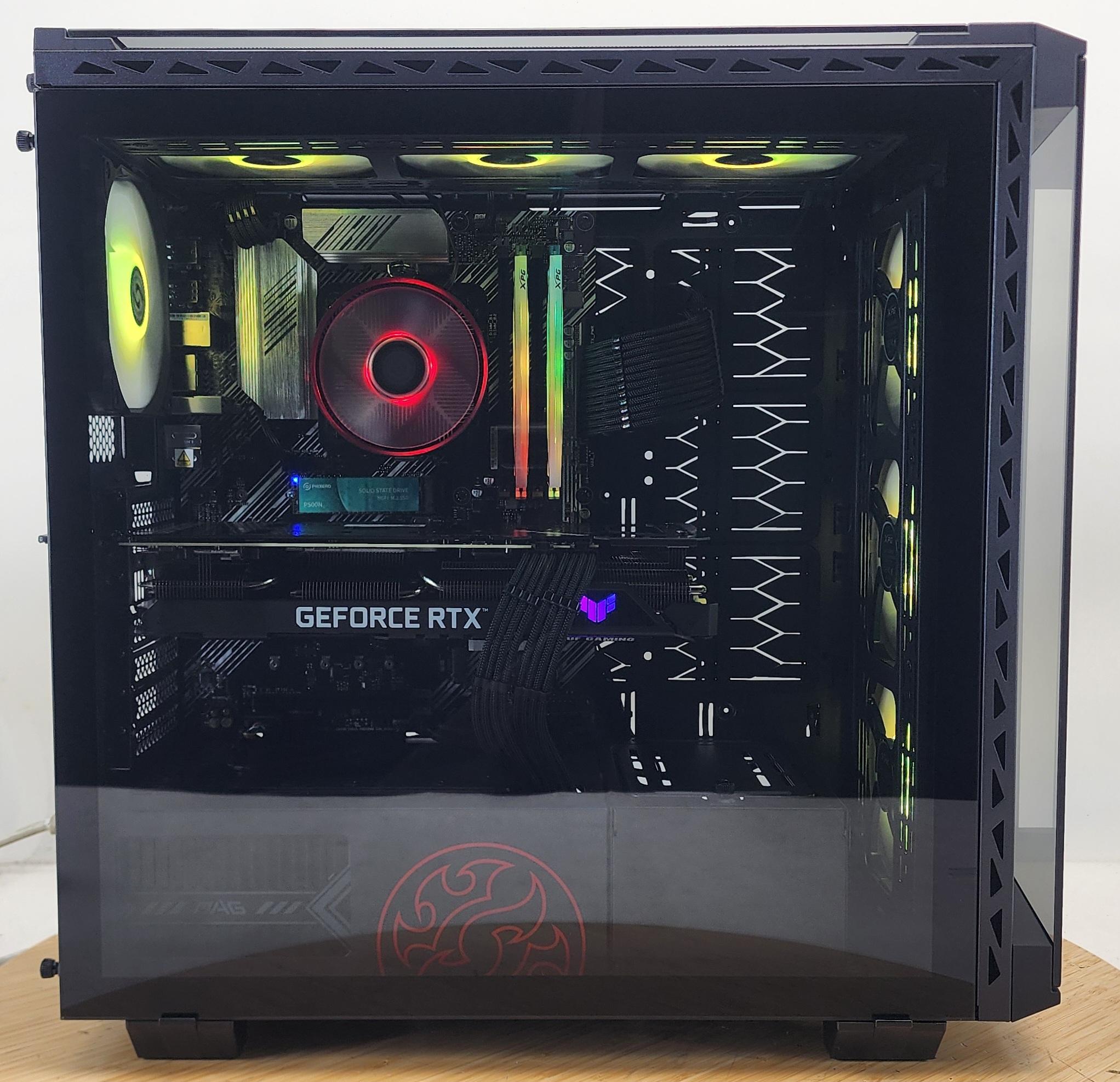 Gaming PC Ryzen 7 5700X 16GB RAM 1TB SSD RTX 3070 8GB Windows 11 Computer