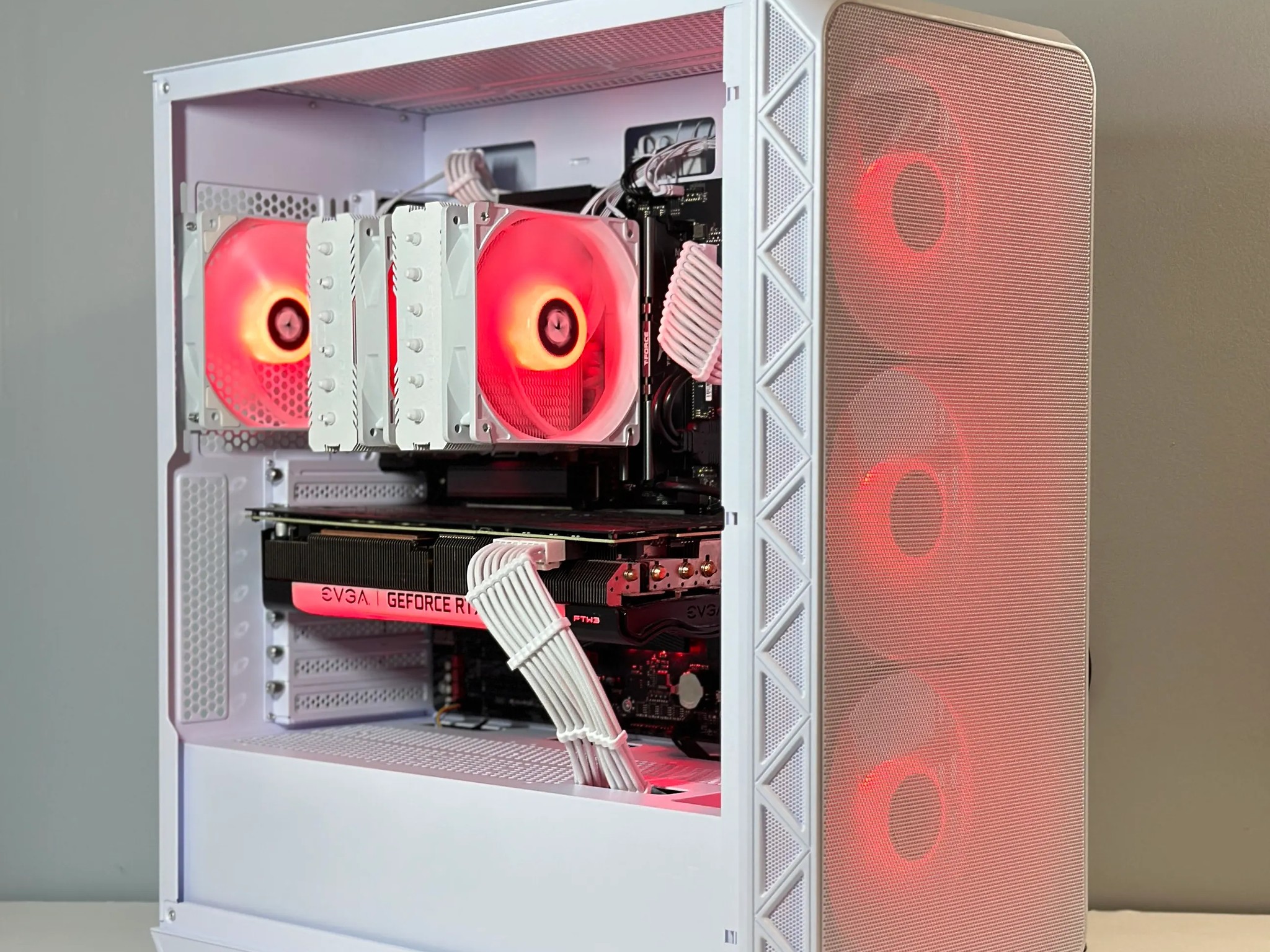 RTX 3070 | Intel i5 12600KF | 32GB RAM | 2TB SSD | Custom White Gaming PC WIFI WIN10