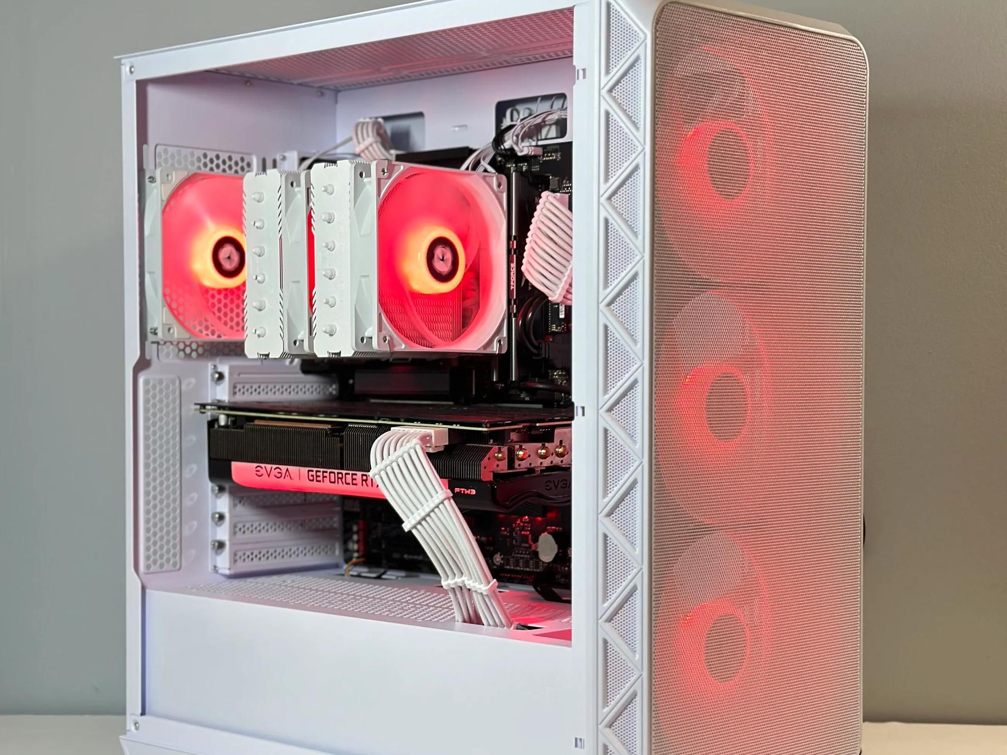 RTX 3070 | Intel i5 12600KF | 32GB RAM | 2TB SSD | Custom White Gaming PC WIFI WIN10