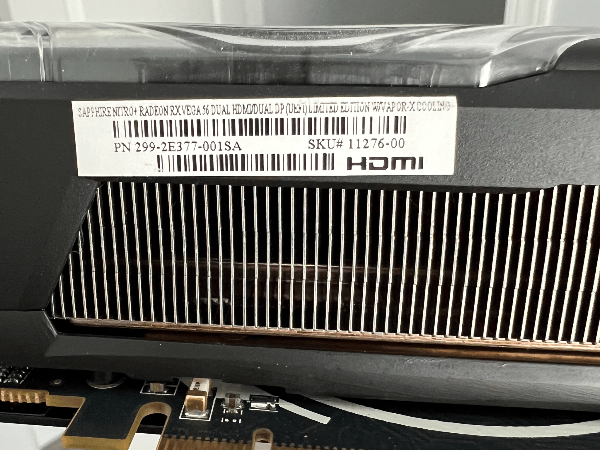 Sapphire AMD Vega56 