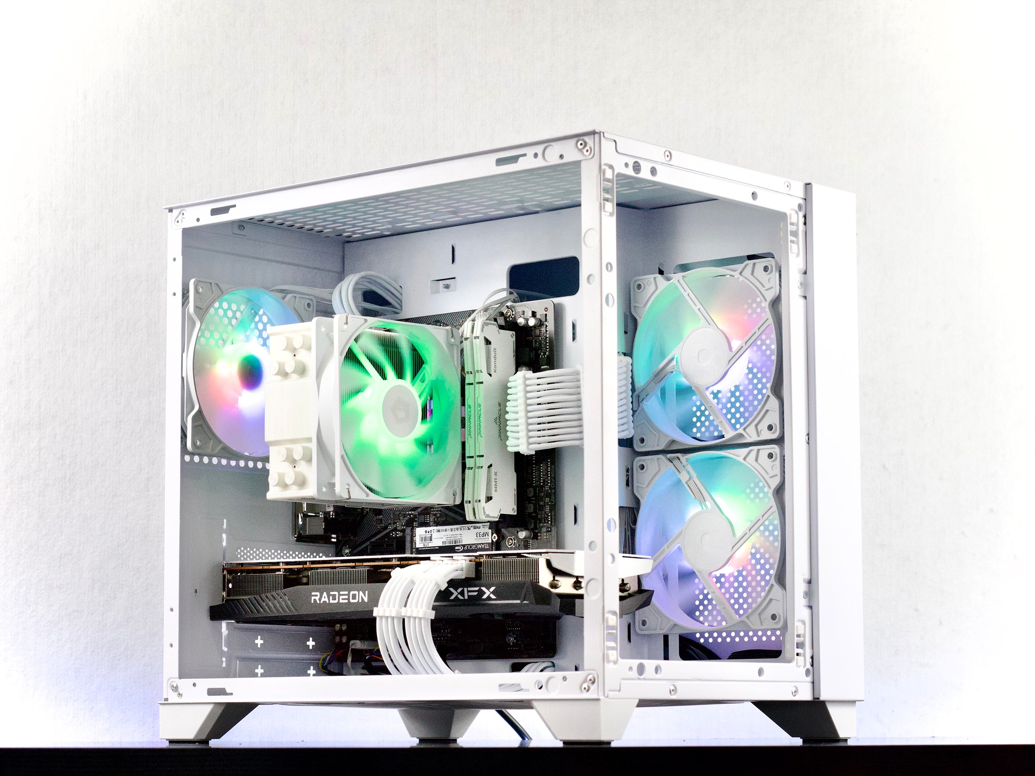 🐻‍❄️🤍☃️ Gaming PC - RX 6700 10G ❄️ Ryzen 5 3600 ❄️ 16GB DDR4 ❄️ 1TB NVMe SSD