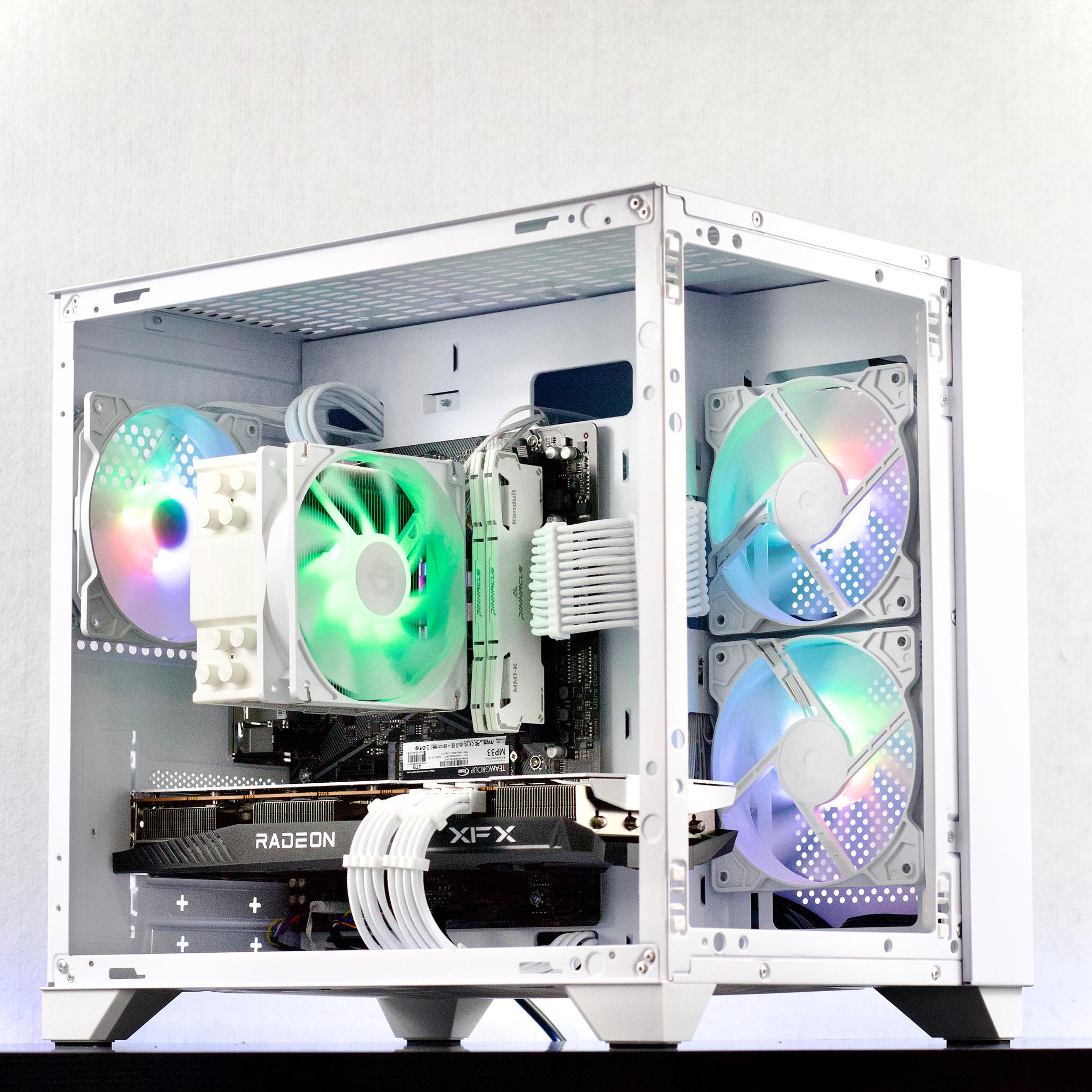 🐻‍❄️🤍☃️ Gaming PC - RX 6700 10G ❄️ Ryzen 5 3600 ❄️ 16GB DDR4 ❄️ 1TB NVMe SSD