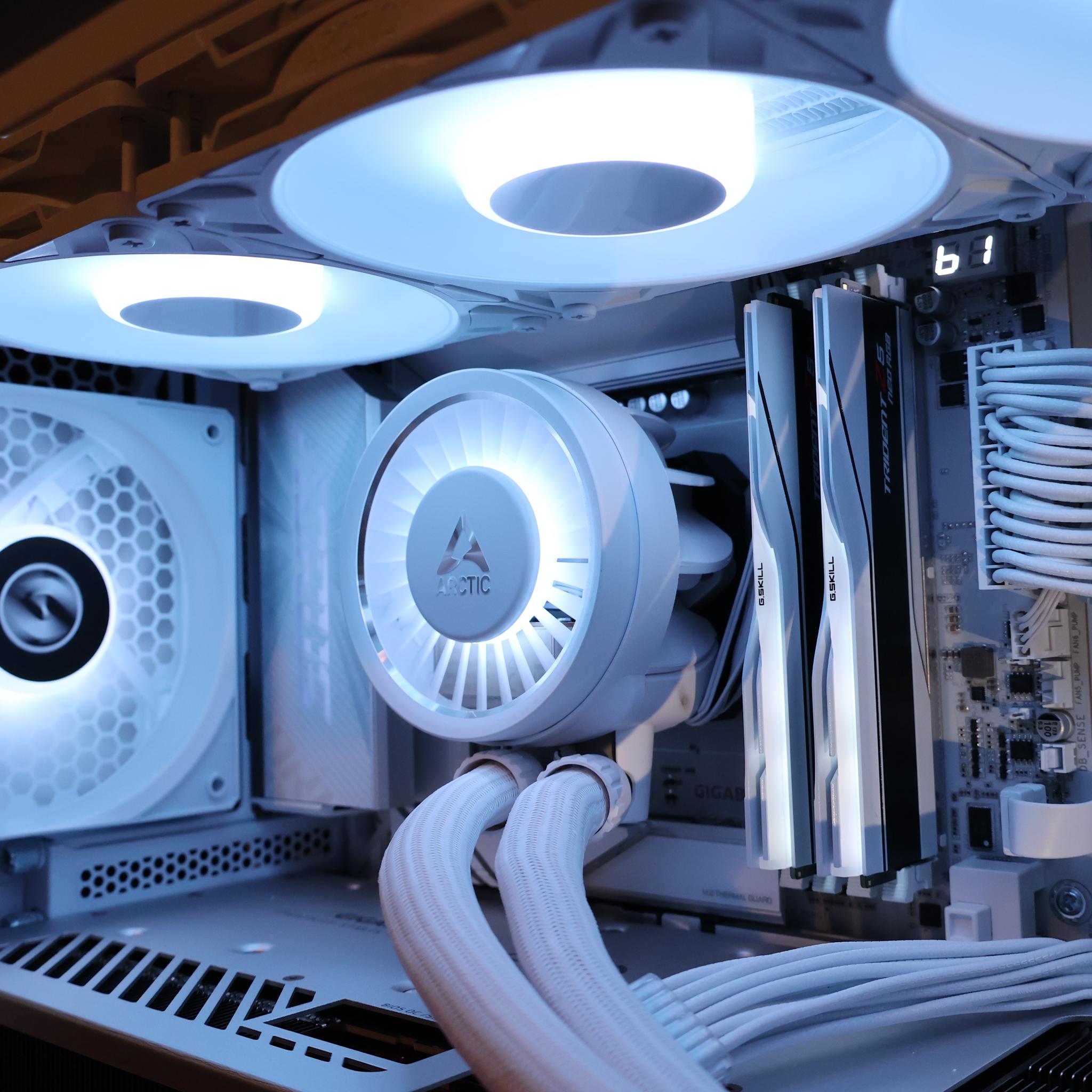 4080Super | 285K | 64GB DDR5 | 2TB GEN5 NVME | White Custom Gaming PC