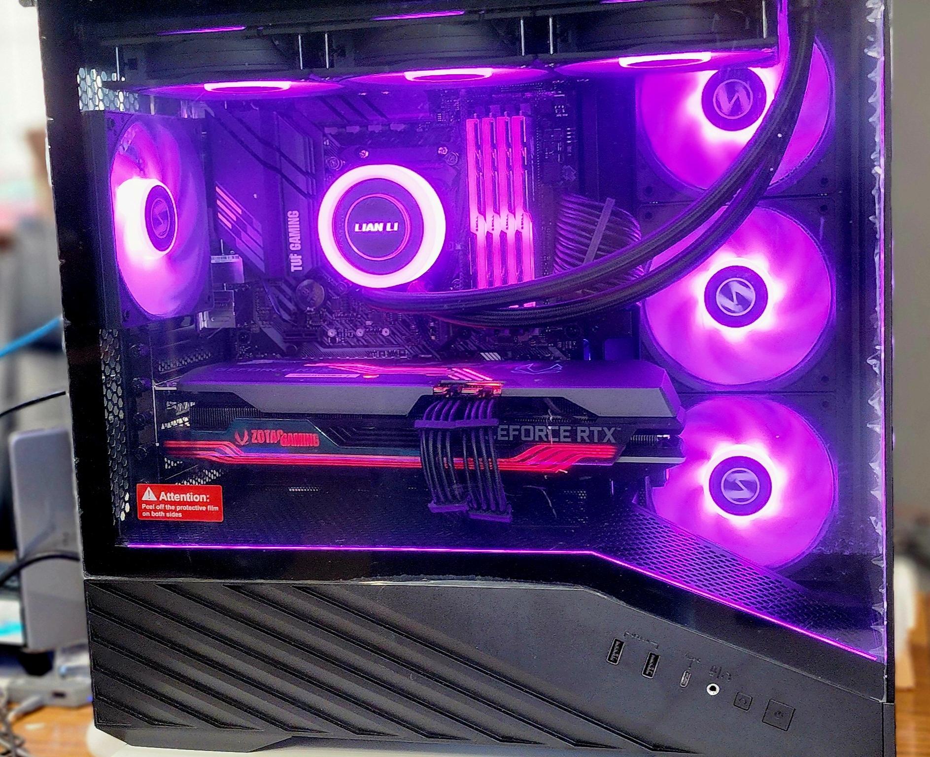 🔴 🦁 ⚔️ Gaming PC | RTX 3080 10GB | Ryzen 9 5900XT | 32GB Ram | Win 11 Pro | Beast Mode ⚔️ 🦁 🔴
