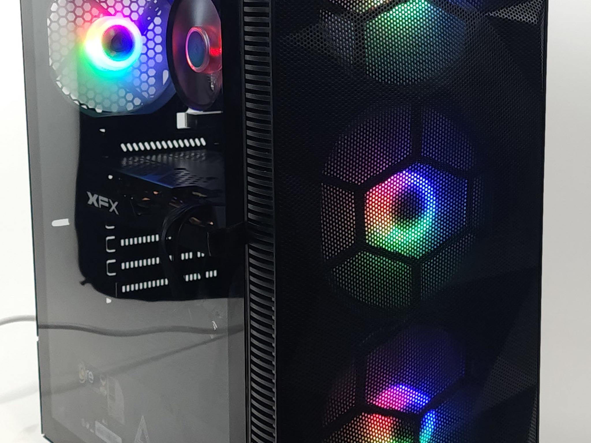 Gaming PC Ryzen 3 2300X 16GB RAM 256GB SSD RX 580 8GB Windows 11 Computer