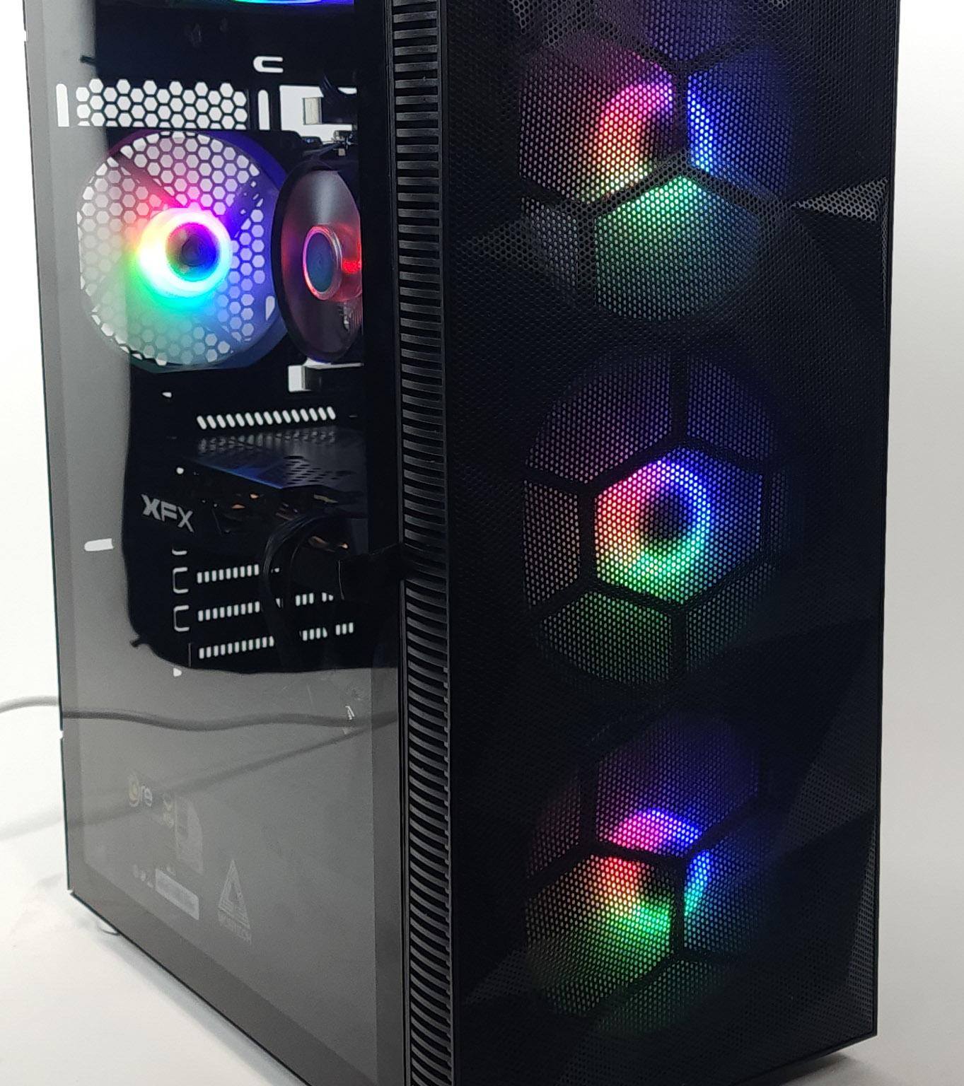 Gaming PC Ryzen 3 2300X 16GB RAM 256GB SSD RX 580 8GB Windows 11 Computer