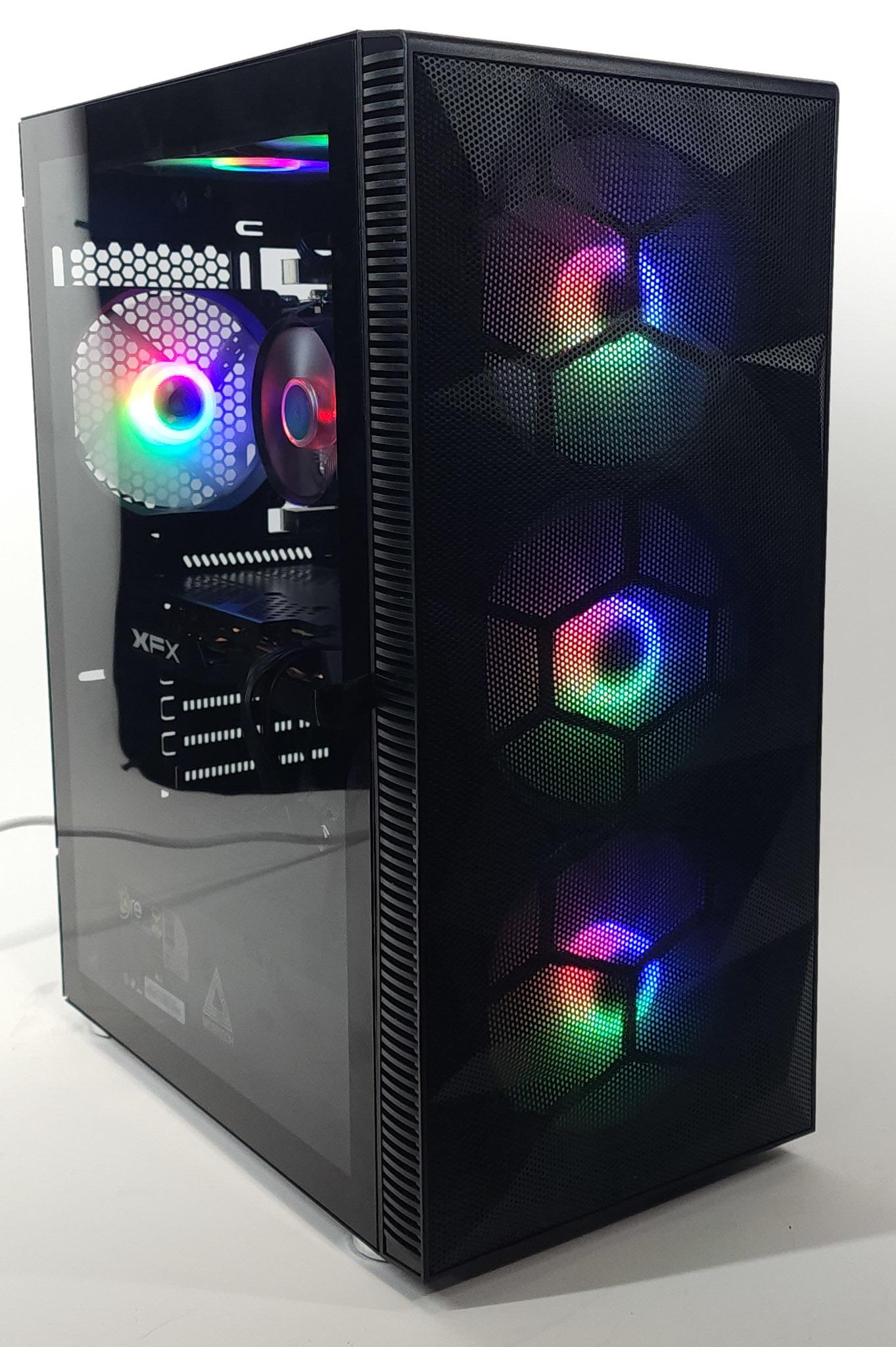 Gaming PC Ryzen 3 2300X 16GB RAM 256GB SSD RX 580 8GB Windows 11 Computer