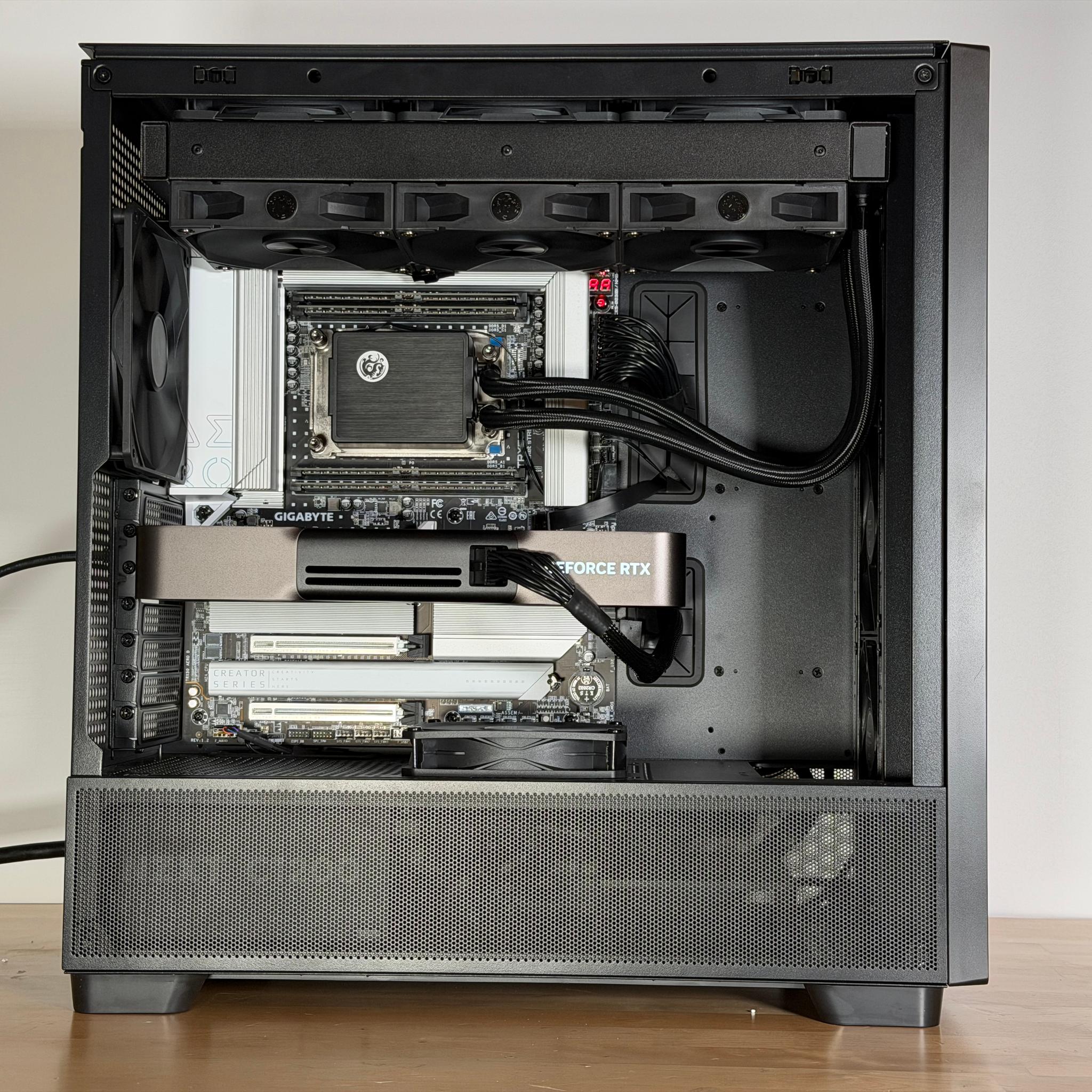 Threadripper 9960x/ RTX 5090FE AI Workstation PC