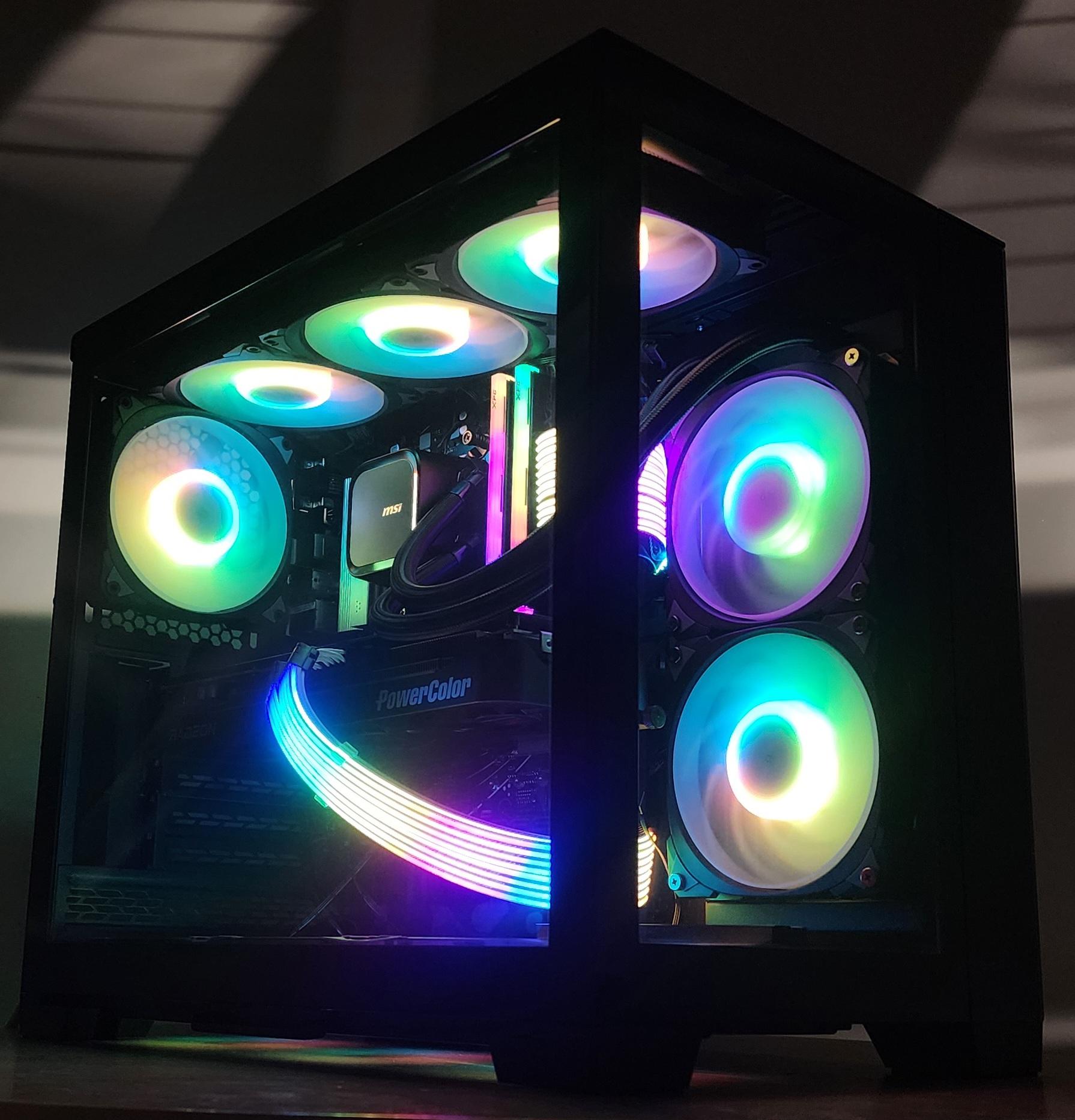 Gaming PC Ryzen 5 7600X3D 32GB RAM 1TB SSD RX 9070 XT 16GB Windows 11 Computer