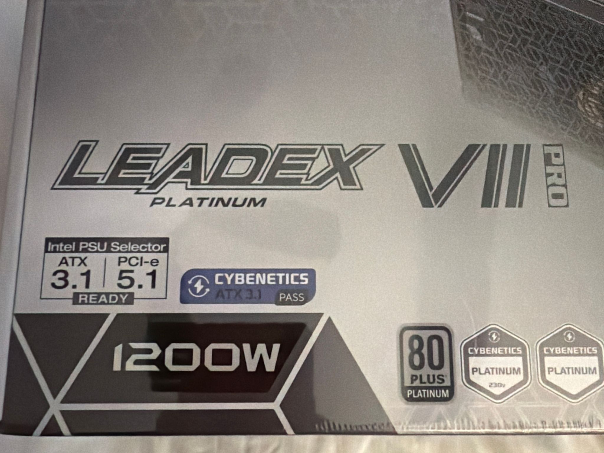 SEALED NEW FLAGSHIP Super Flower Pro 1200W Platinum White | ATX 3.1 PCI-e 5.1 | RTX 5090+ READY