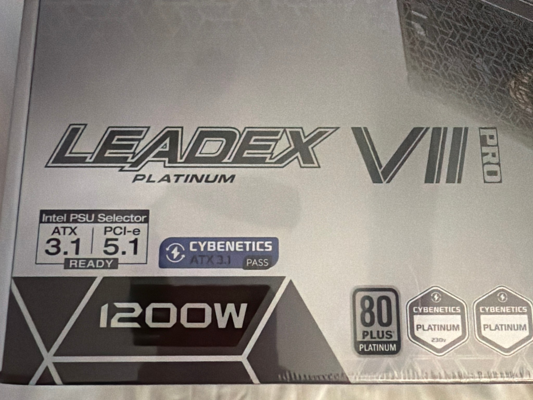 FLAGSHIP Super Flower Leadex VII Pro 1200W Platinum White | ATX 3.1 PCI-e 5.1 | RTX 5090+ READY