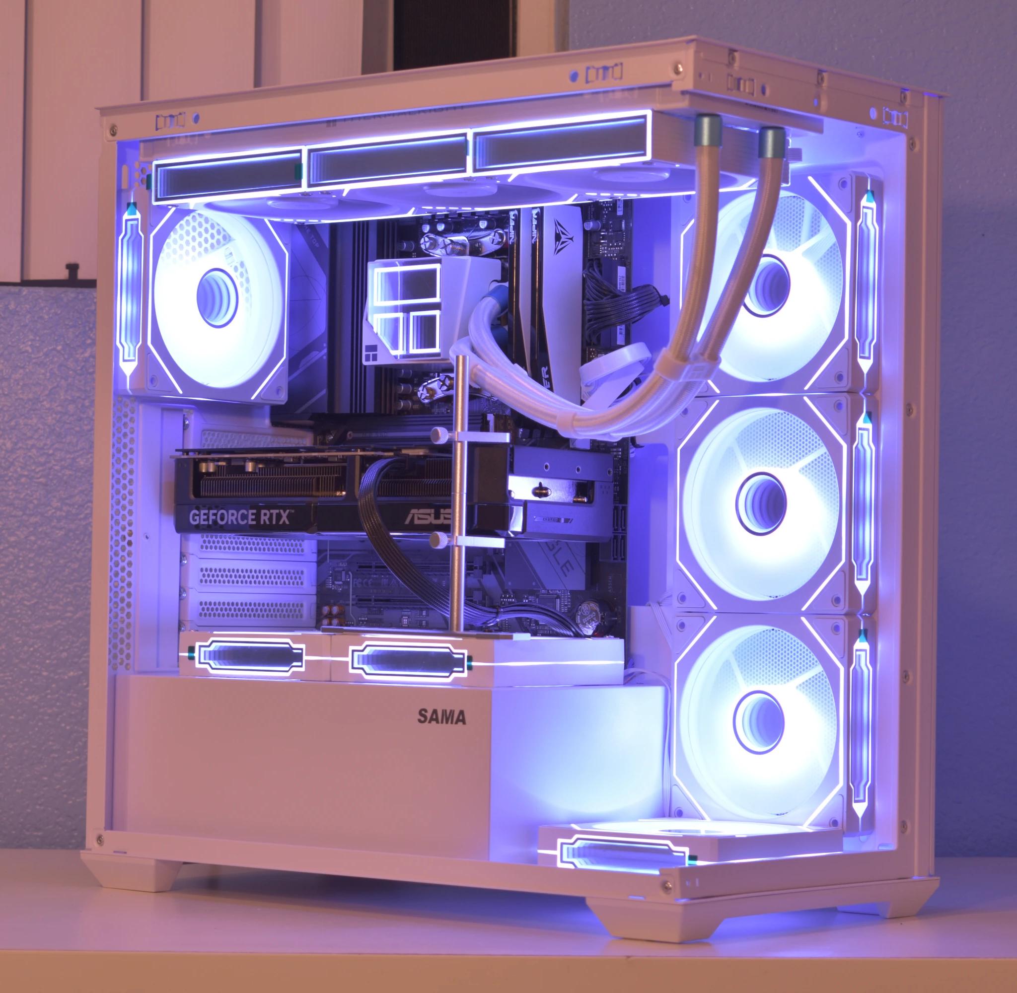 🚀Performance Gamer🚀 Ryzen 5 9600X | RTX 5070 12GB | 32GB DDR5 | 2TB nVME SSD | White | RGB+Wifi