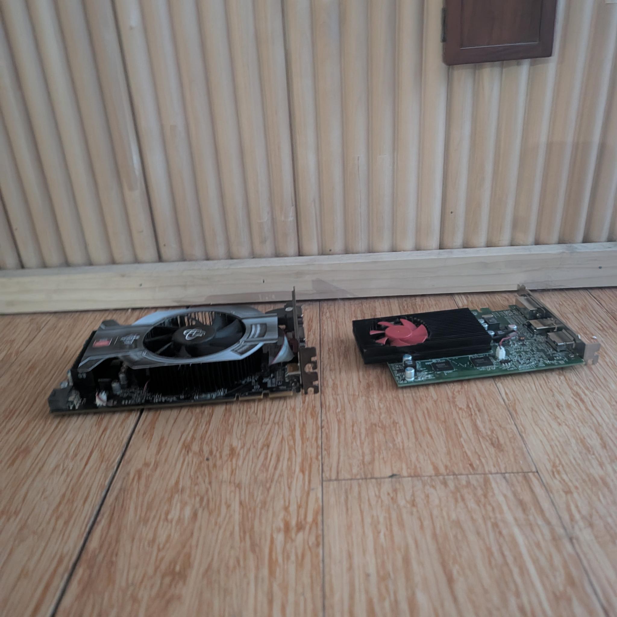 LOT OF 2 AMD Graphics cards HD 6770 | R9 M360 | UNTESTED |