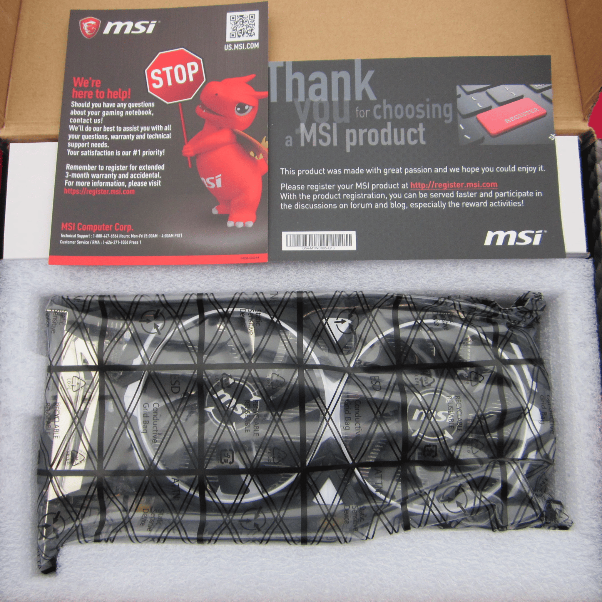 NEW MSI Armor RX 570 4 Gb Video Card