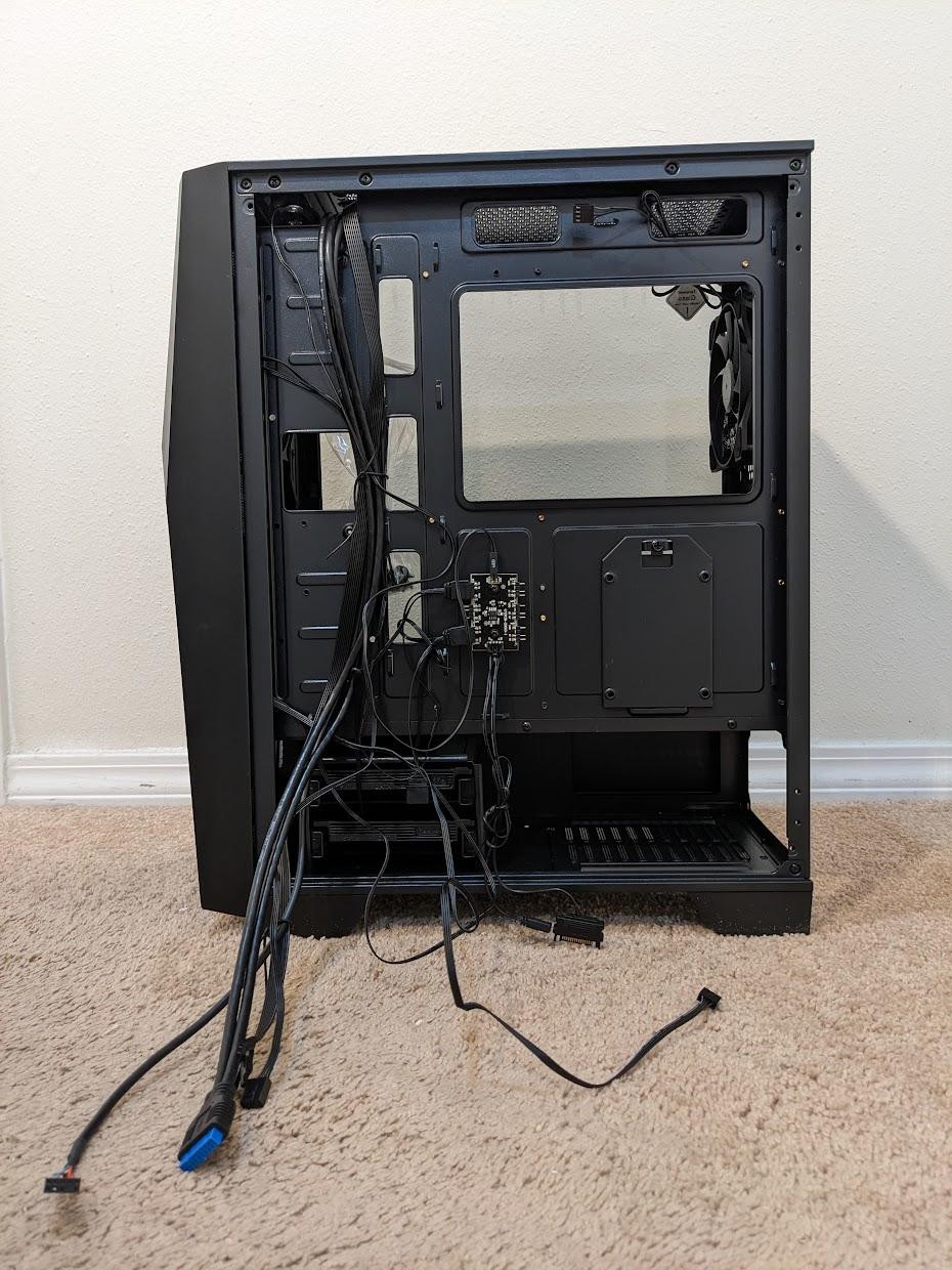 Open Box MSI MAG Forge 100R Mid Tower Gaming Case with ARGB fans