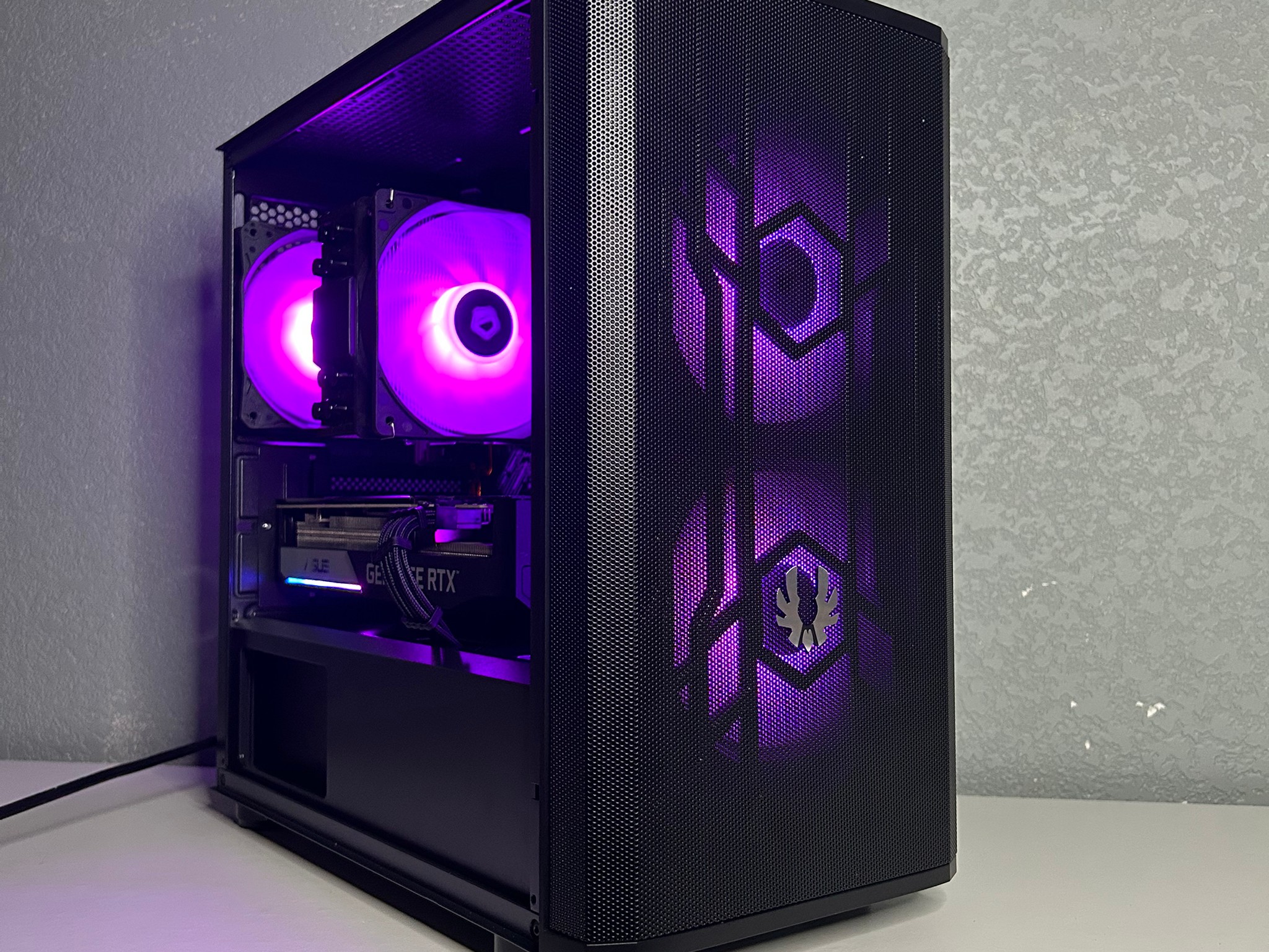 🥷😈 🥷| Asus Dual RTX 3060 Ti | Ryzen 5 5600 | Corsair Vengeance 16GB 3200Mhz | 1TB NVME 