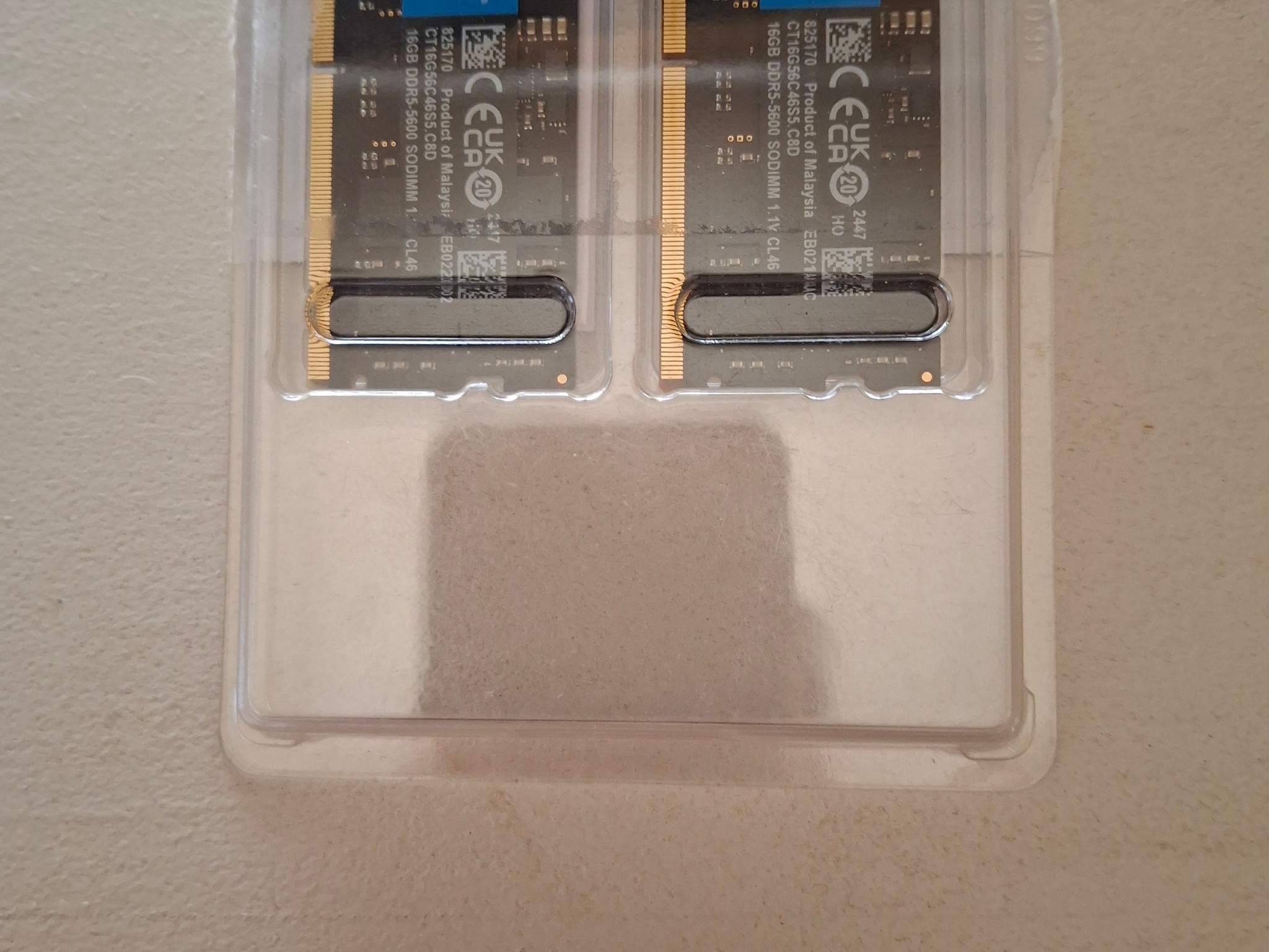 Crucial DDR5 5600 CL46 SODIMM 32GB