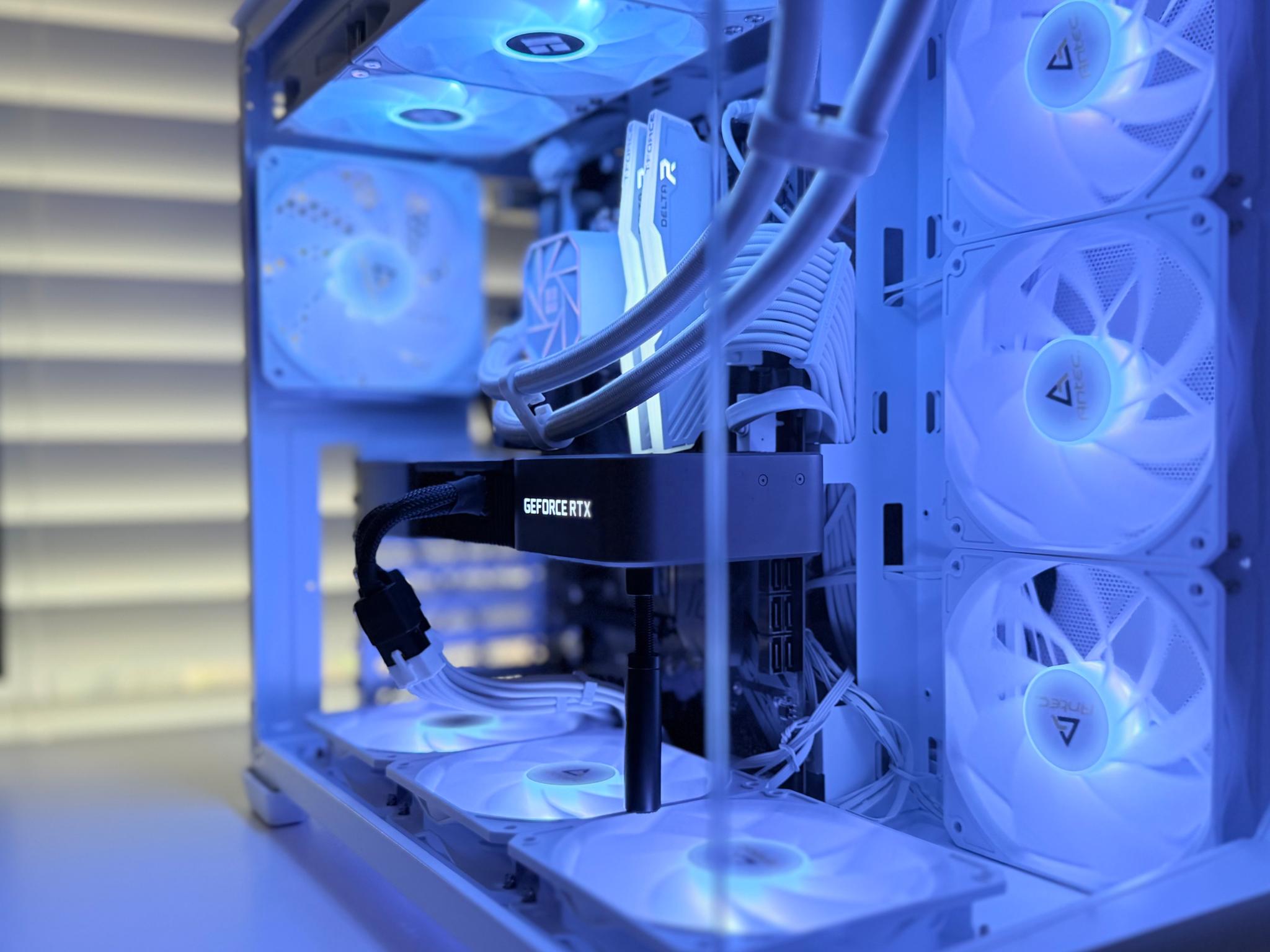 SALE! ❄️ 𝙒𝙃𝙄𝙏𝙀𝙊𝙐𝙏 // RYZEN 7 5700X, RTX 3080 // High-End Gaming PC //