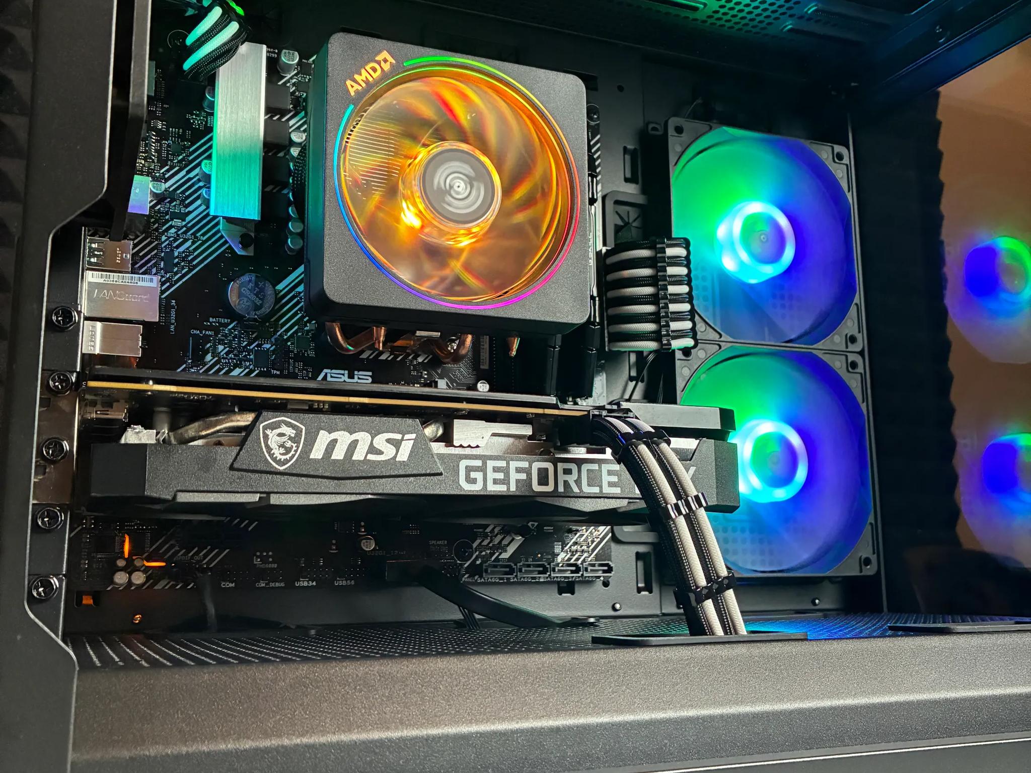 ⚫ Ryzen 5 5500/RTX 3060 Gaming PC ⚫