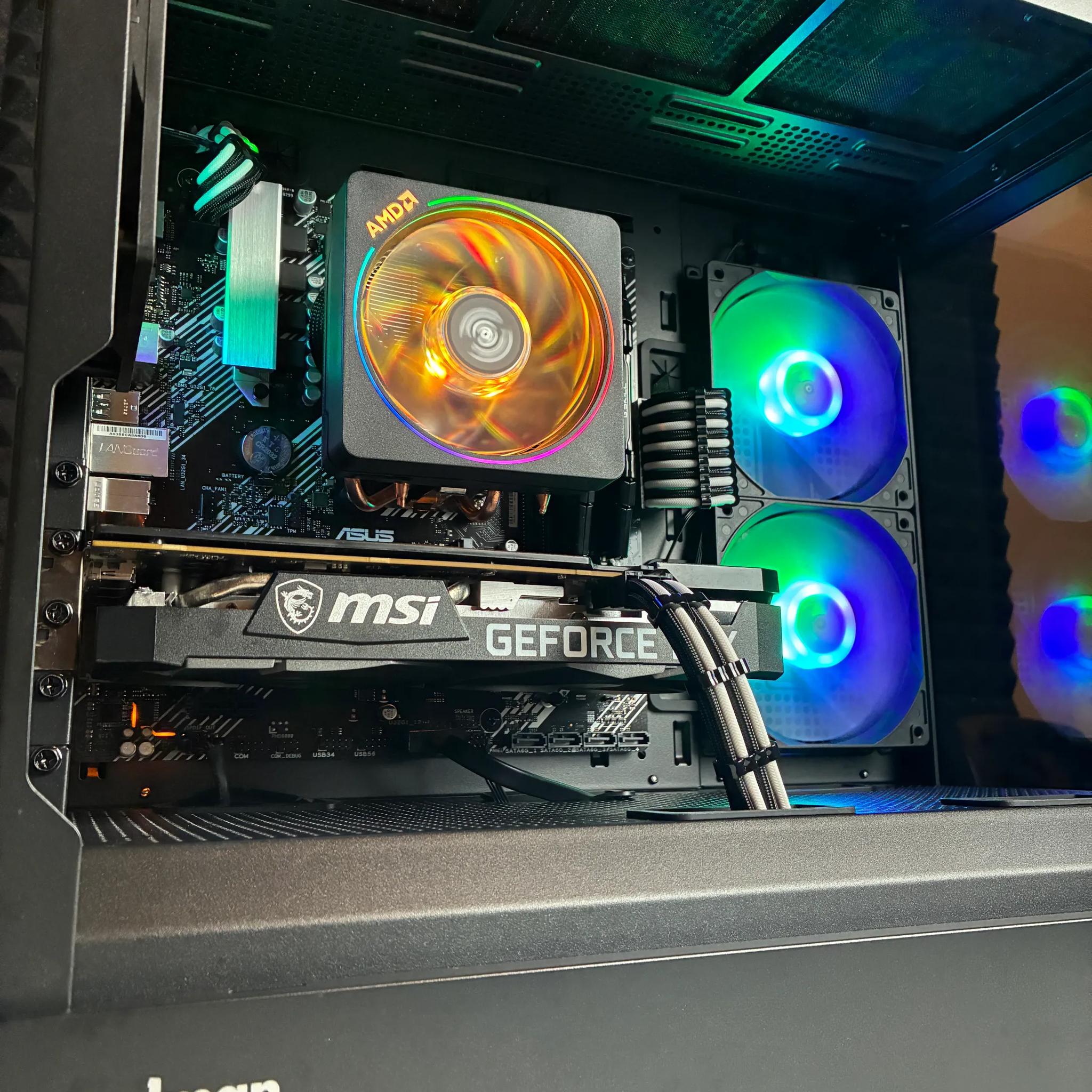 ⚫ Ryzen 5 5500/RTX 3060 Gaming PC ⚫