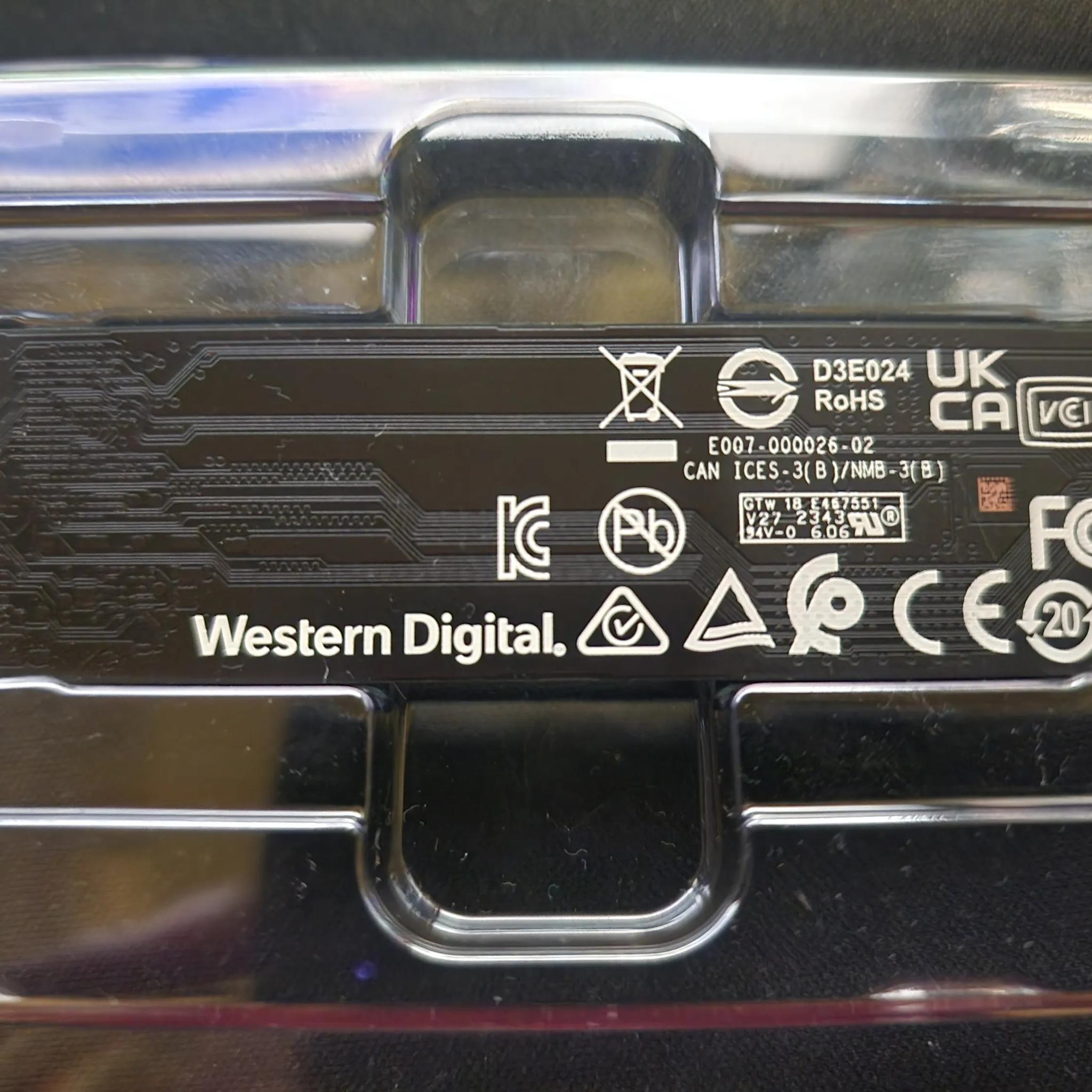 Western Digital 560 1tb m.2