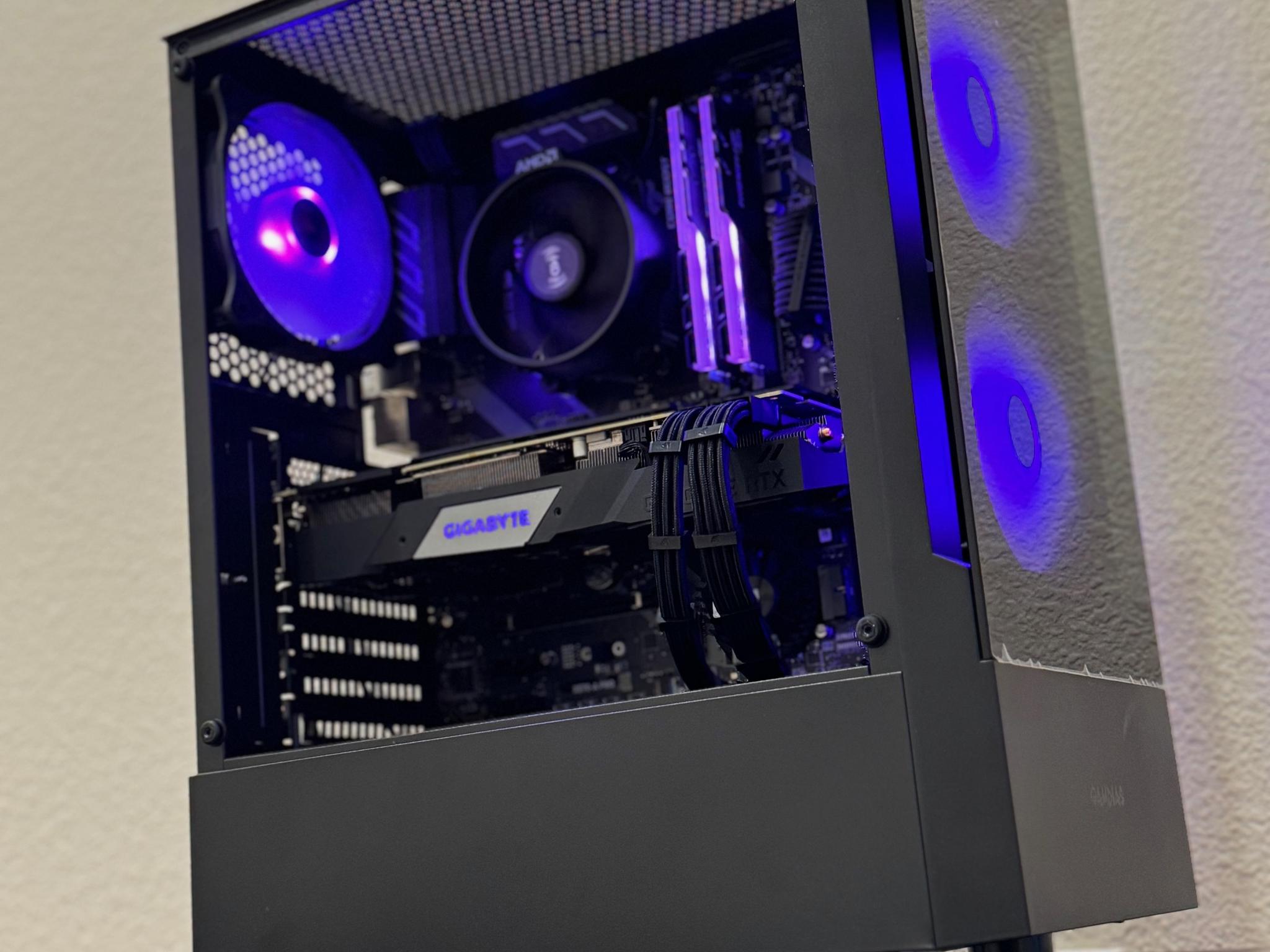 🖤Incognito🖤Sleek All-Black RTX Gaming PC! RTX 2070 SUPER, Ryzen 5 3600X, 1TB Storage.