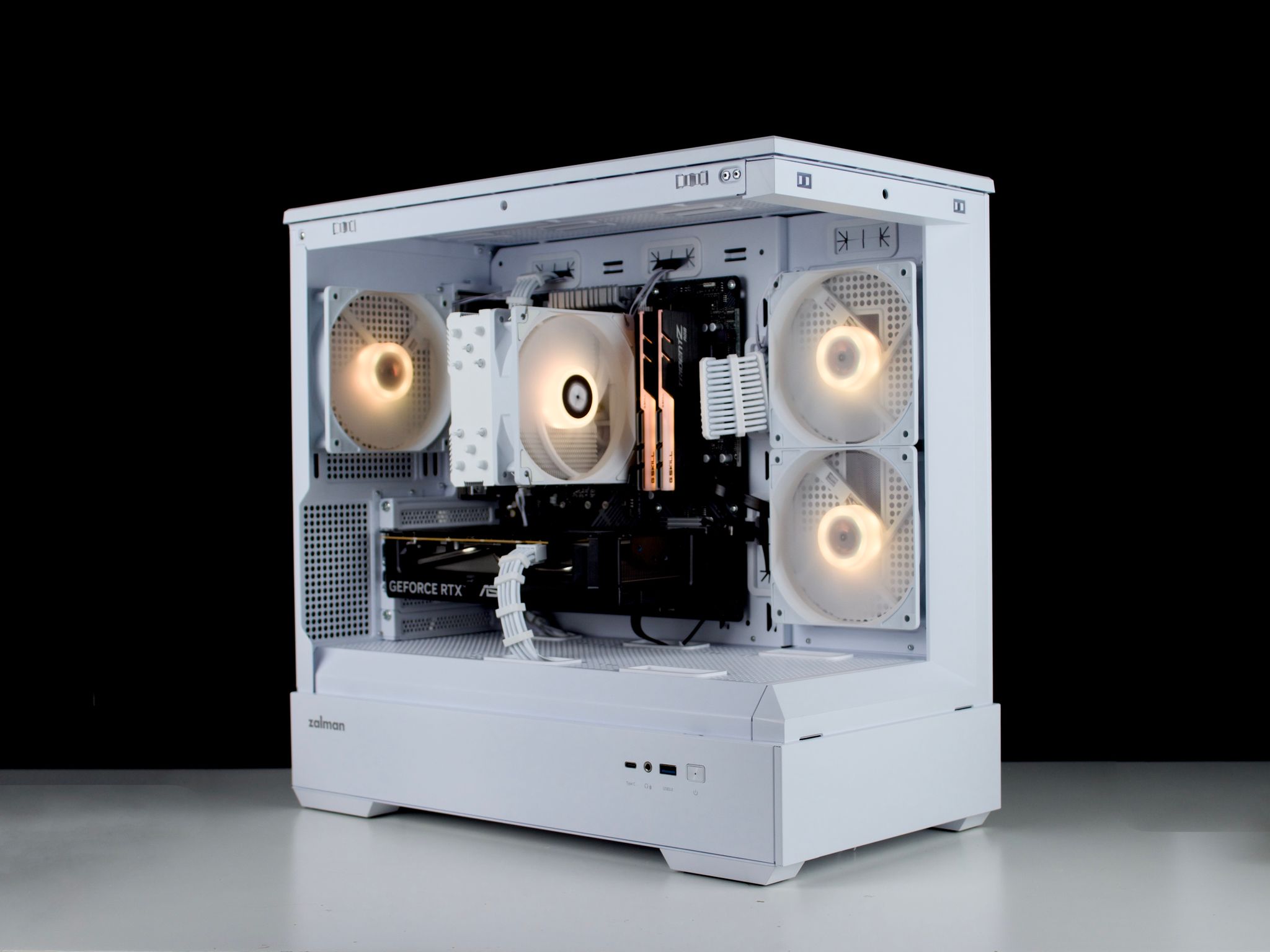 🧊❄️🧊 White Gaming PC – RTX 5060 , Ryzen 5 5600, 16GB RAM, 1TB SSD - WiFi, BlueTooth 🧊❄️🧊