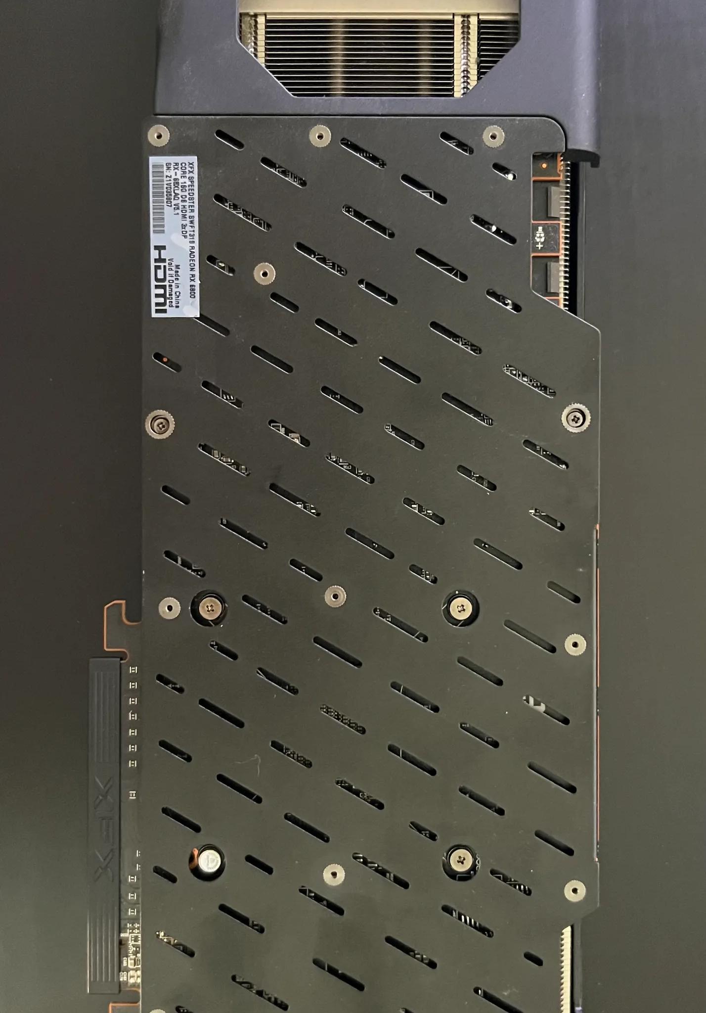XFX SPEEDSTER SWFT 319 AMD Radeon RX 6800 CORE Gaming 16GB GDDR6 Graphics Card