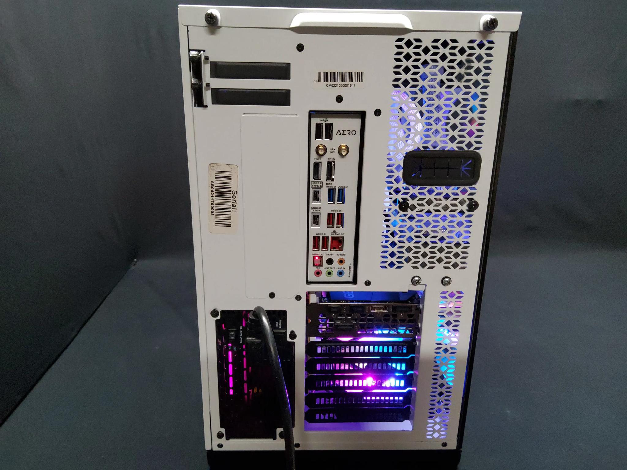 🌊WATERFORCE🌊3080 32GB RYZEN 7 5700X3D 3YR WARRANTY FULL LIQUID COOLING DUAL CHAMBER PHANTEC CASE