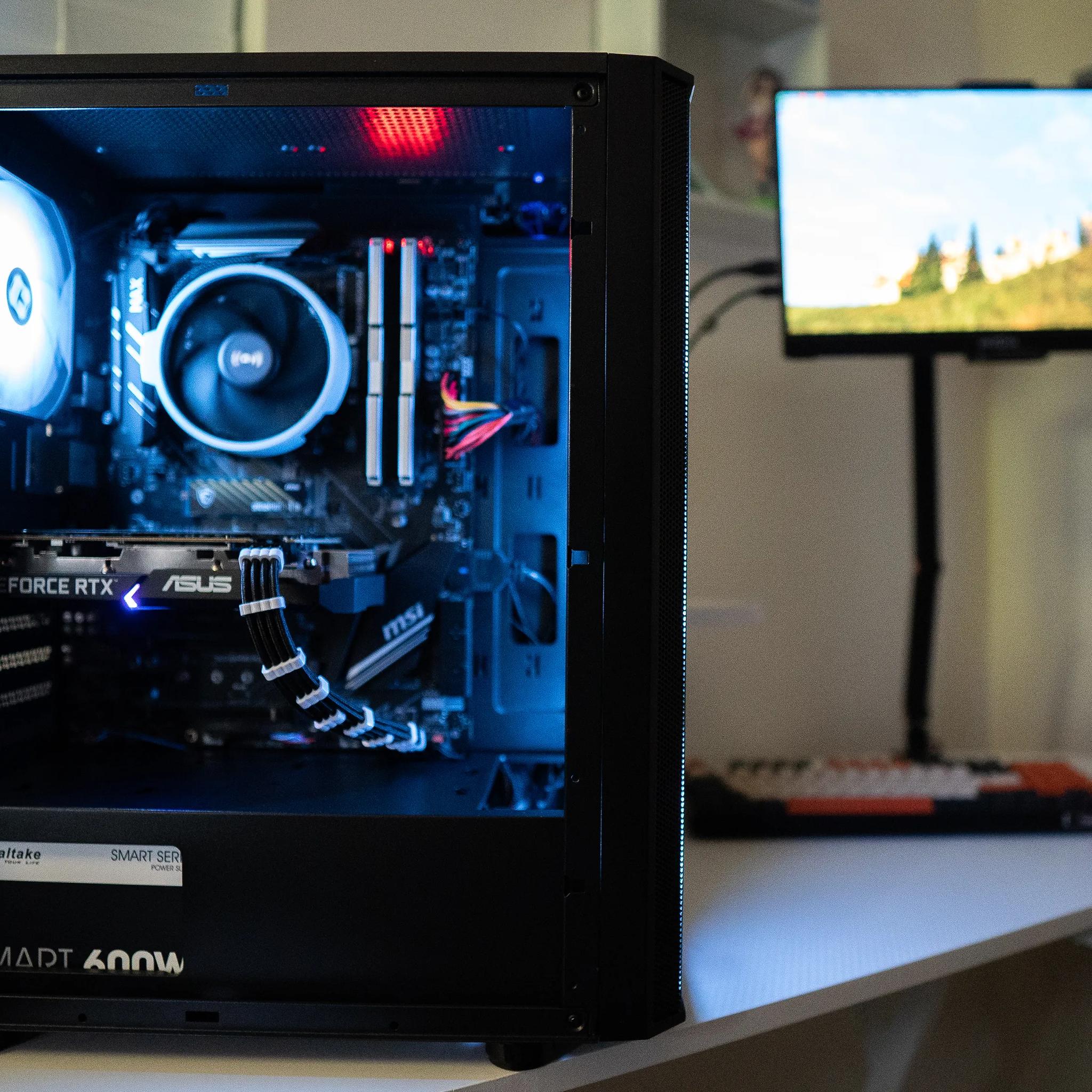 ⛈️❄️ | NVIDIA RTX 3060 12GB | RYZEN 5 3500X | 16GB DDR4 RAM | 1TB NVME SSD | Arctic Snow