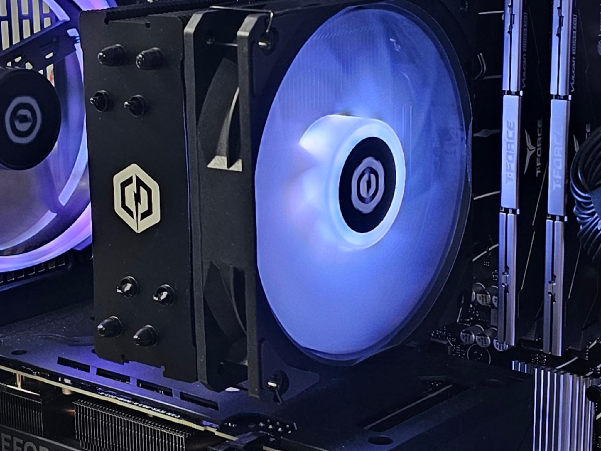 RGB CyberPower CPU Air cooler for AMD AM5