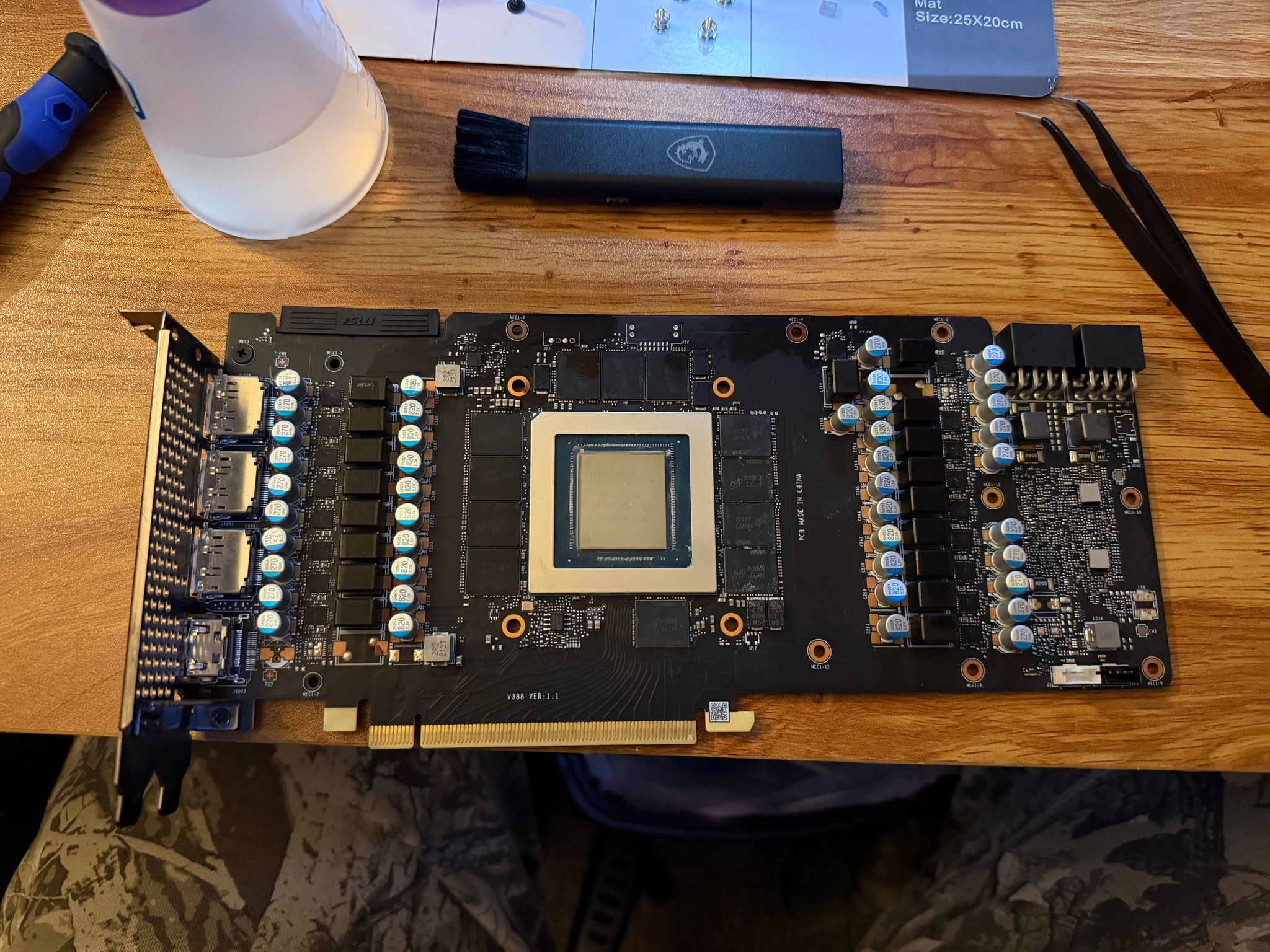 **NOT WORKING** MSI GeForce RTX 3090 VENTUS 3X 24G OC **FOR PARTS**