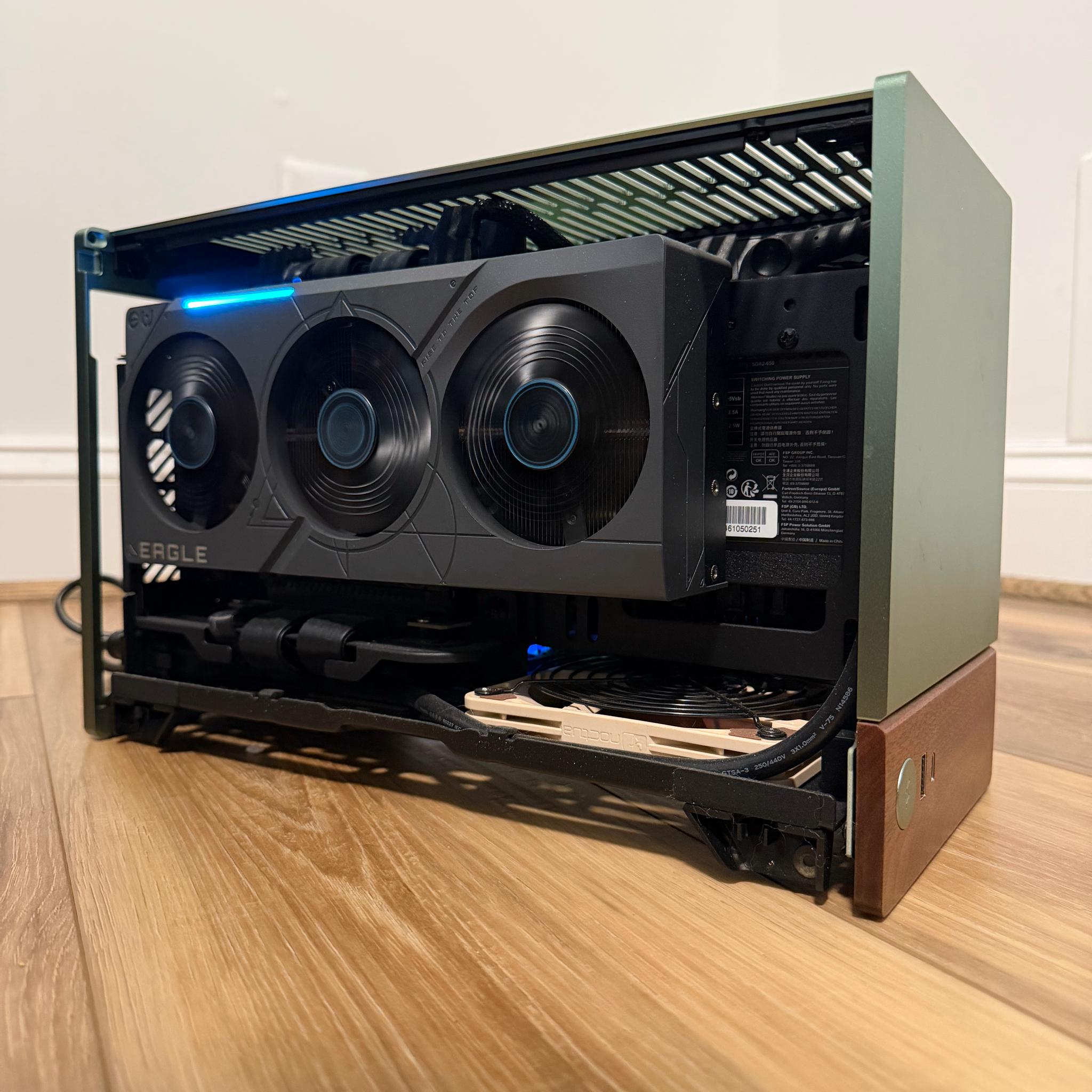 🩶🪵"Ironwood"🪵🩶| 1440p/4k Gaming | RTX 4070 Super | Intel i7 12700k | 32gb DDR5 | 2tb SSD | SFF