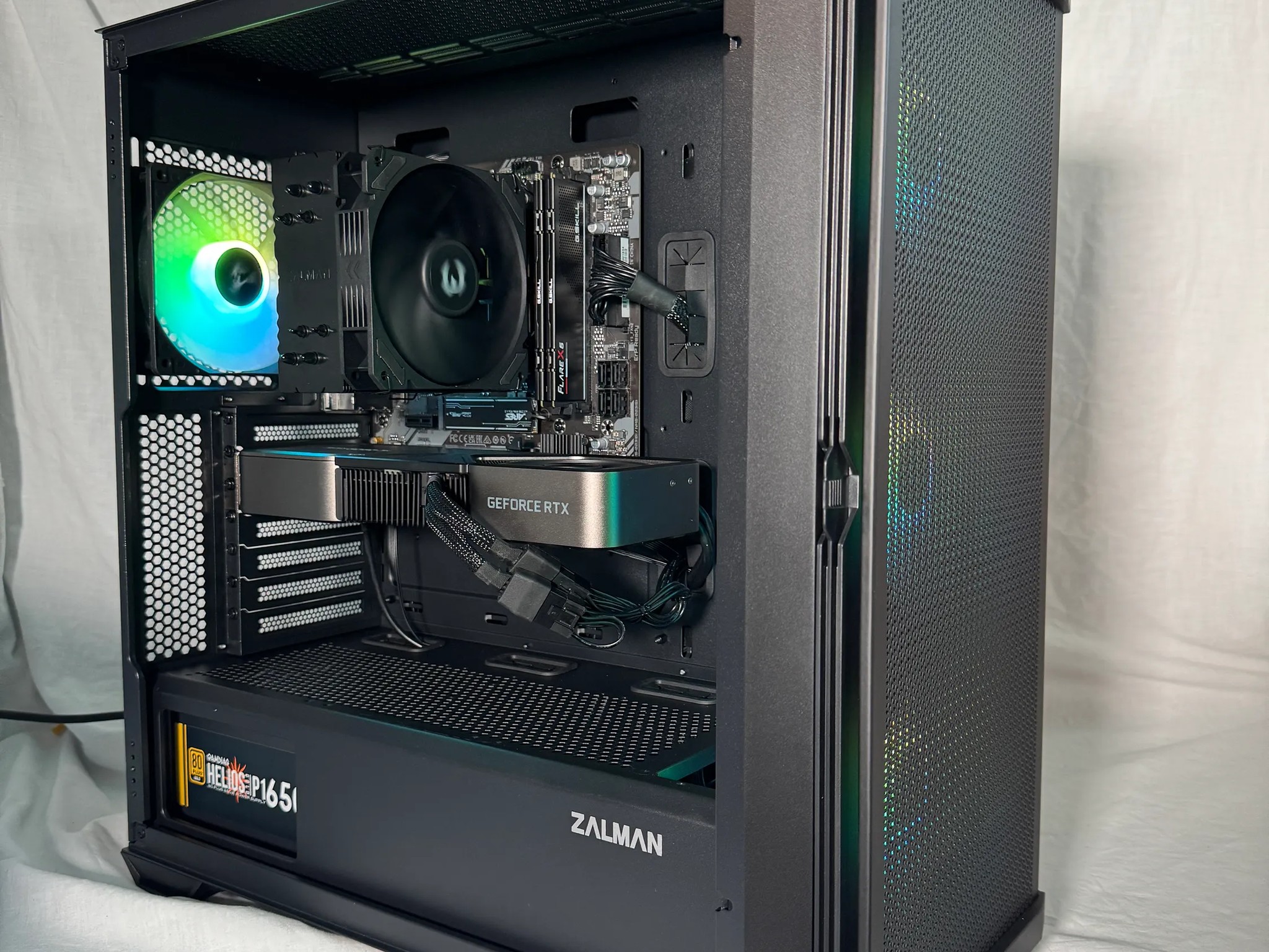 RTX 3080TI Founders Gaming PC with a Ryzen 7600X