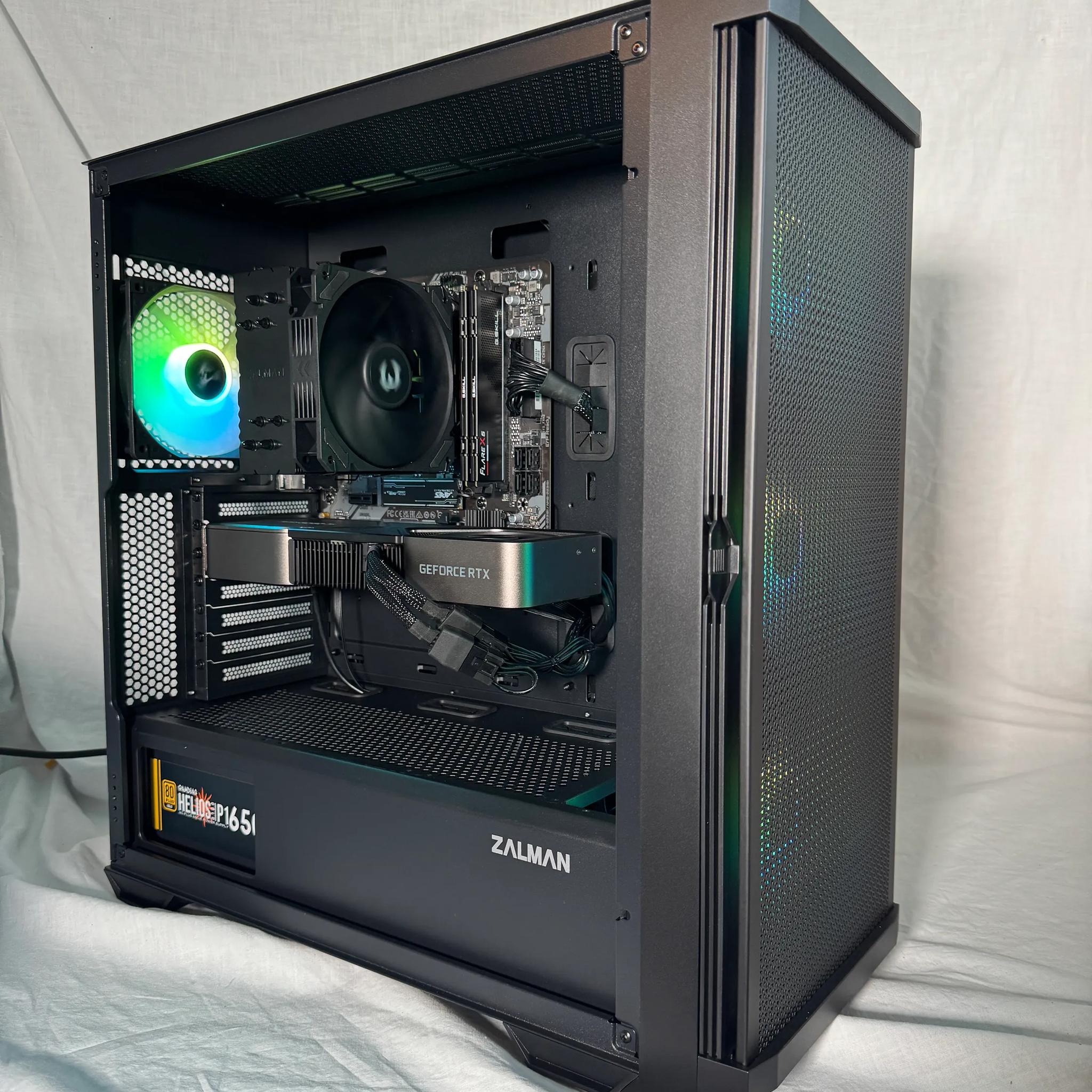 RTX 3080TI Founders Gaming PC with a Ryzen 7600X