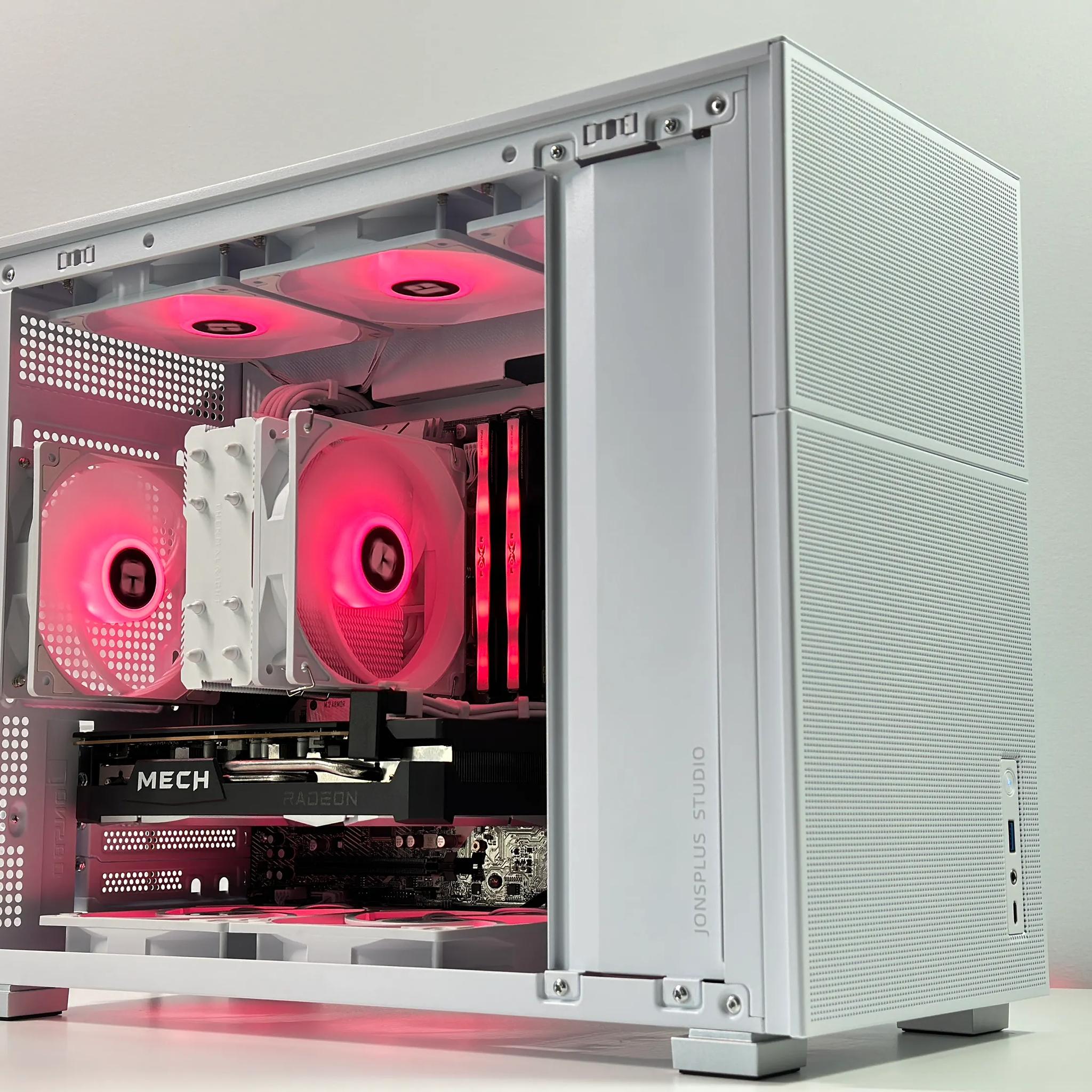 💜Gaming PC💜AMD RX 6650 XT 8GB🌚Intel i5 10400F 6-core🌚16GB DDR4🌚1TB  NVME