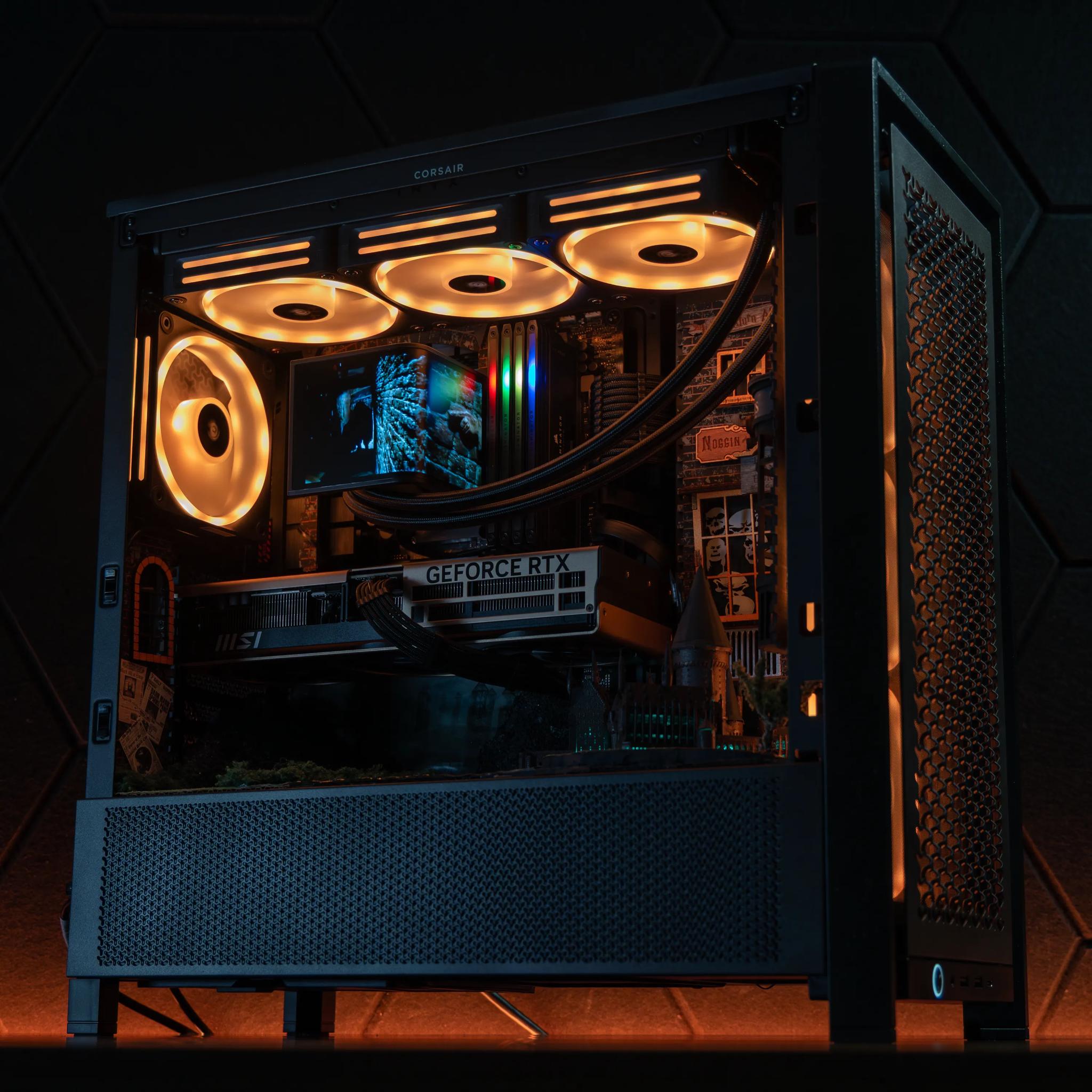 ⚡️ Thestral ⚡️ RTX 5080 / AMD R7 9800X3D / 4TB NVME / 48GB DDR5 RAM / 360 AIO / Windows 11 Pro