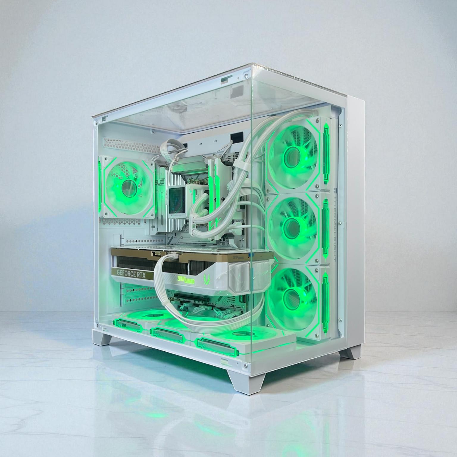 Nvidia RTX 5080 Ryzen 7 9800X3D 32GB DDR5 2TB M.2 WIFI 7 Win 11 Pro