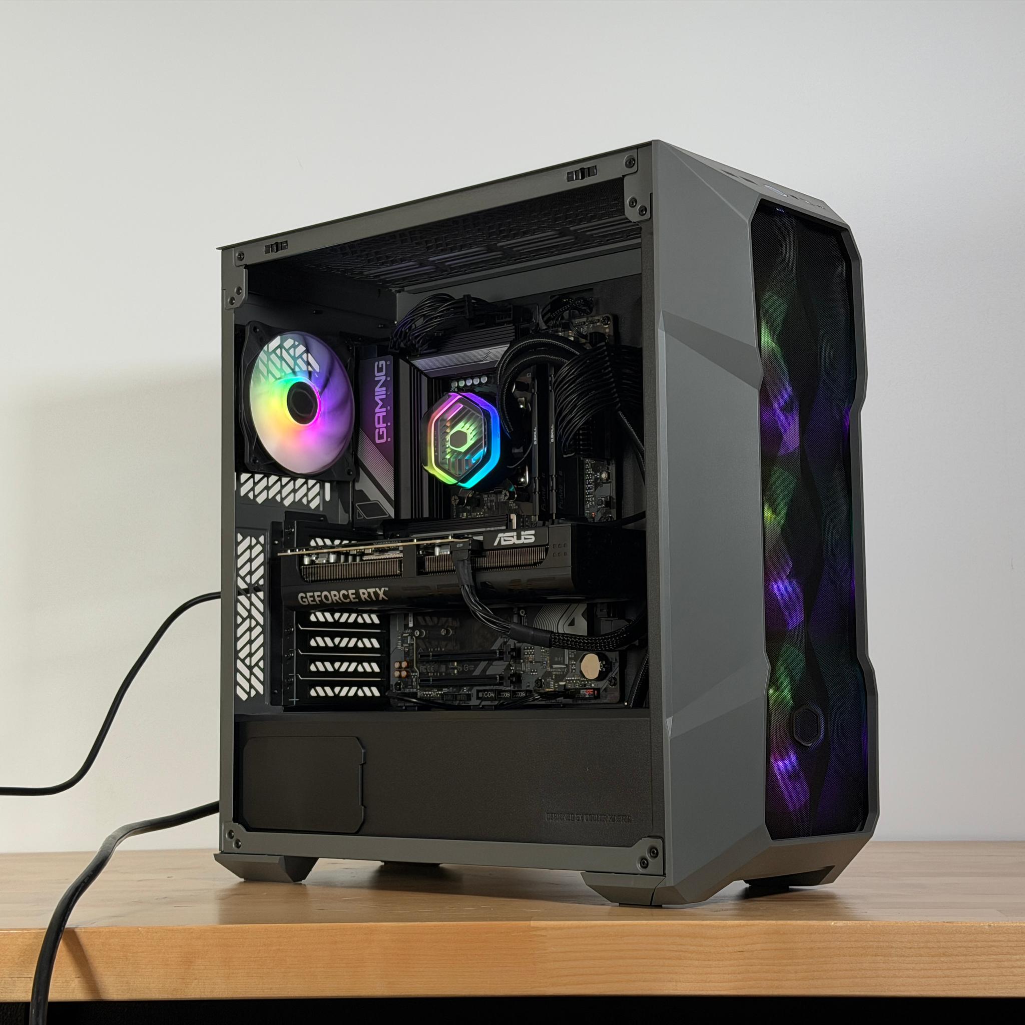 RTX 5070ti Ryzen 7 7800x3d Gaming PC