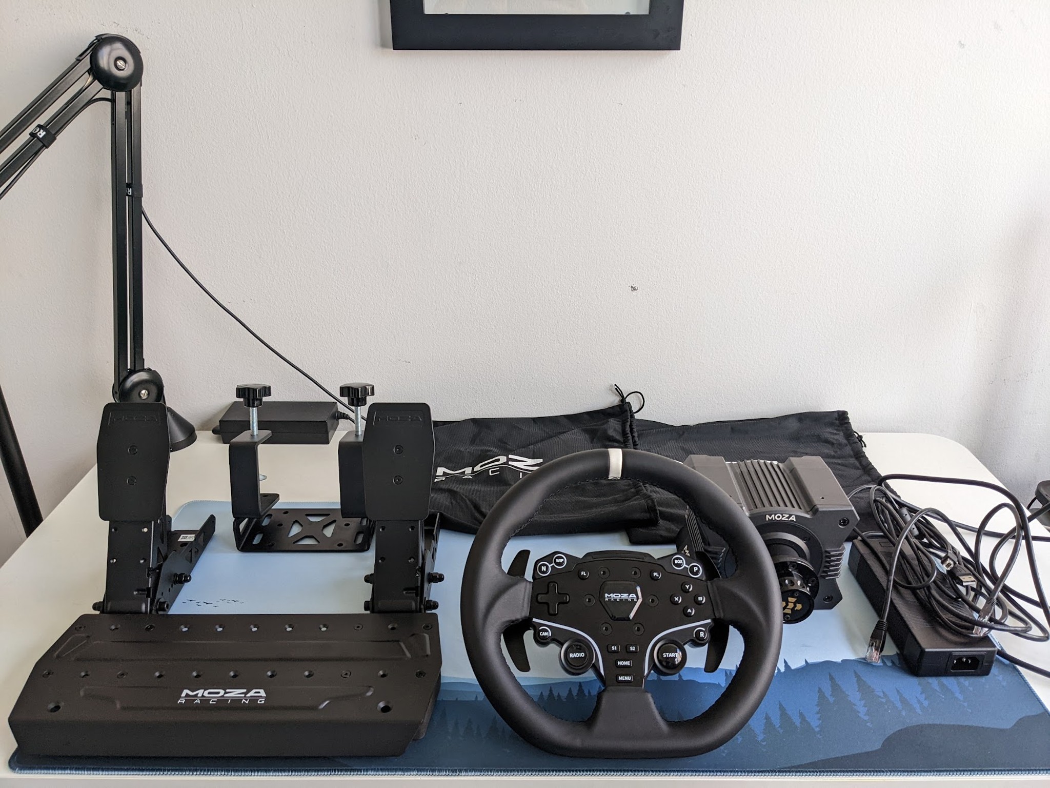 Moza R5 Bundle + SR-P Brake Performance Kit